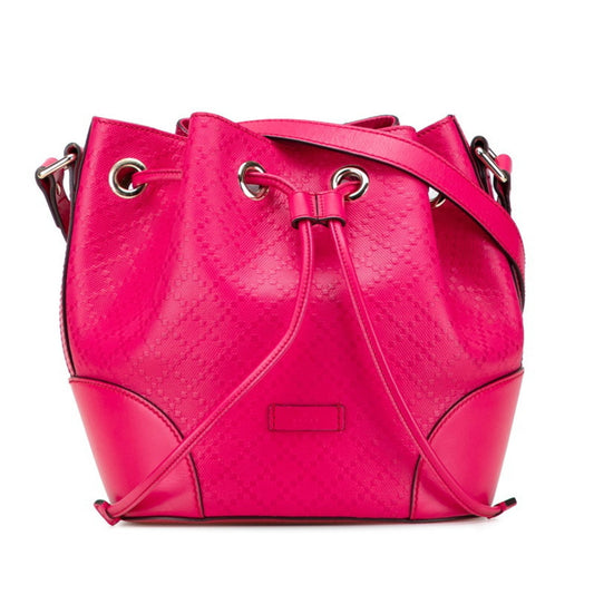 Gucci Diamante Pink Leather Shoulder Bag