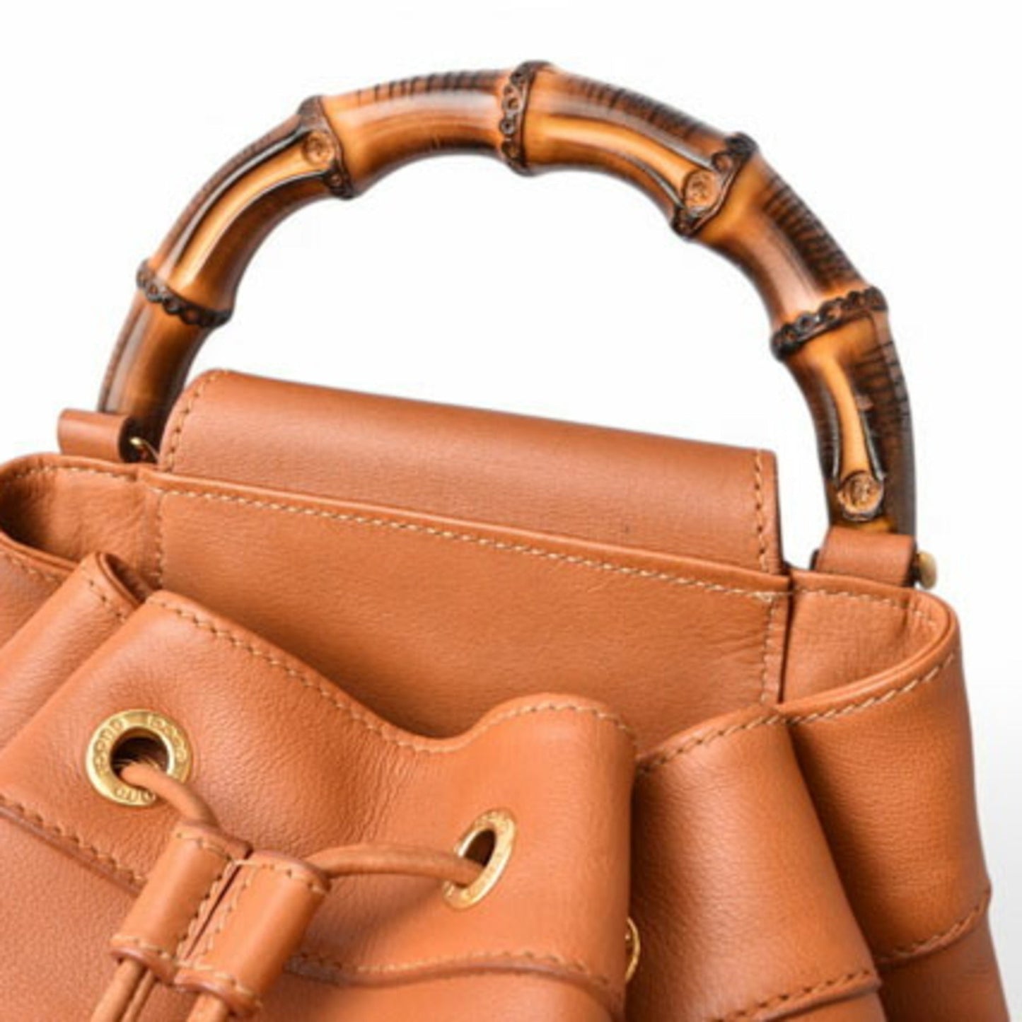 Gucci Brown Leather Shoulder Bag Sling Bag