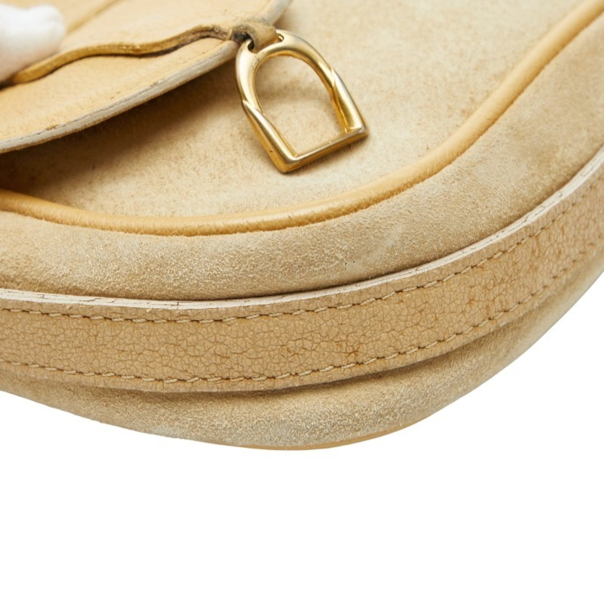 Gucci Beige Suede Leather Fanny Pack Shoulder Bag
