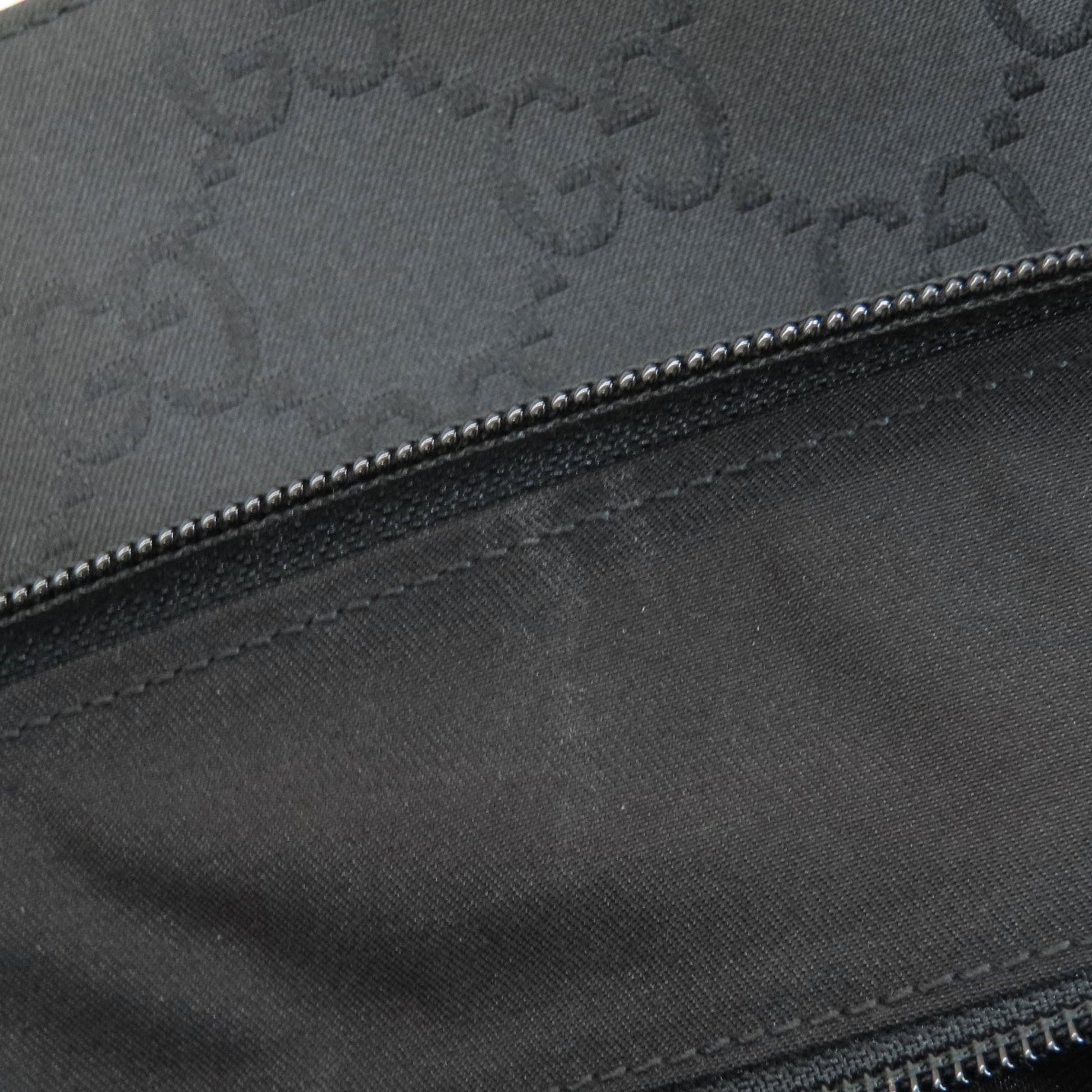 Gucci Black Nylon Canvas Briefcase Handbag