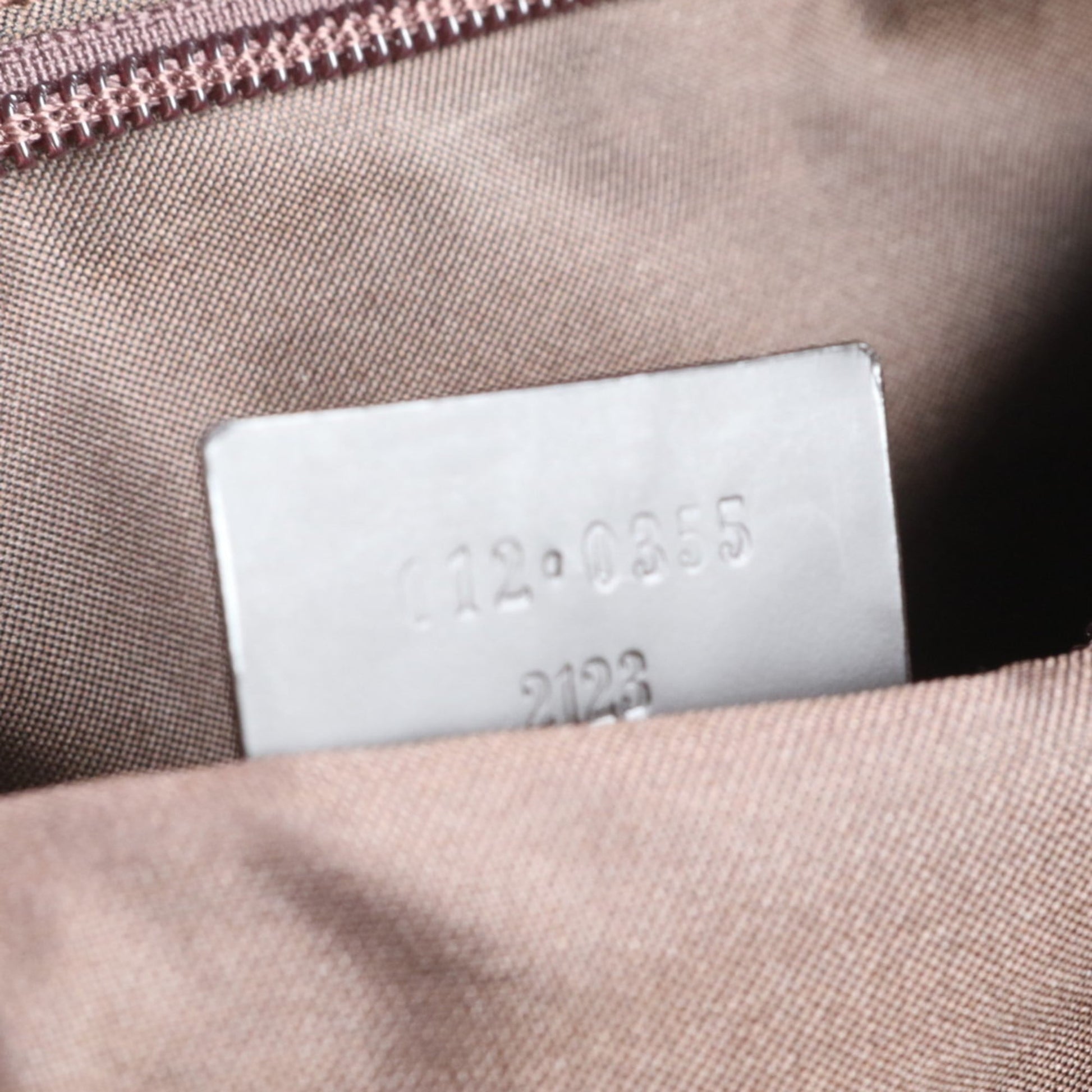 Gucci Brown Nylon Nylon Briefcase