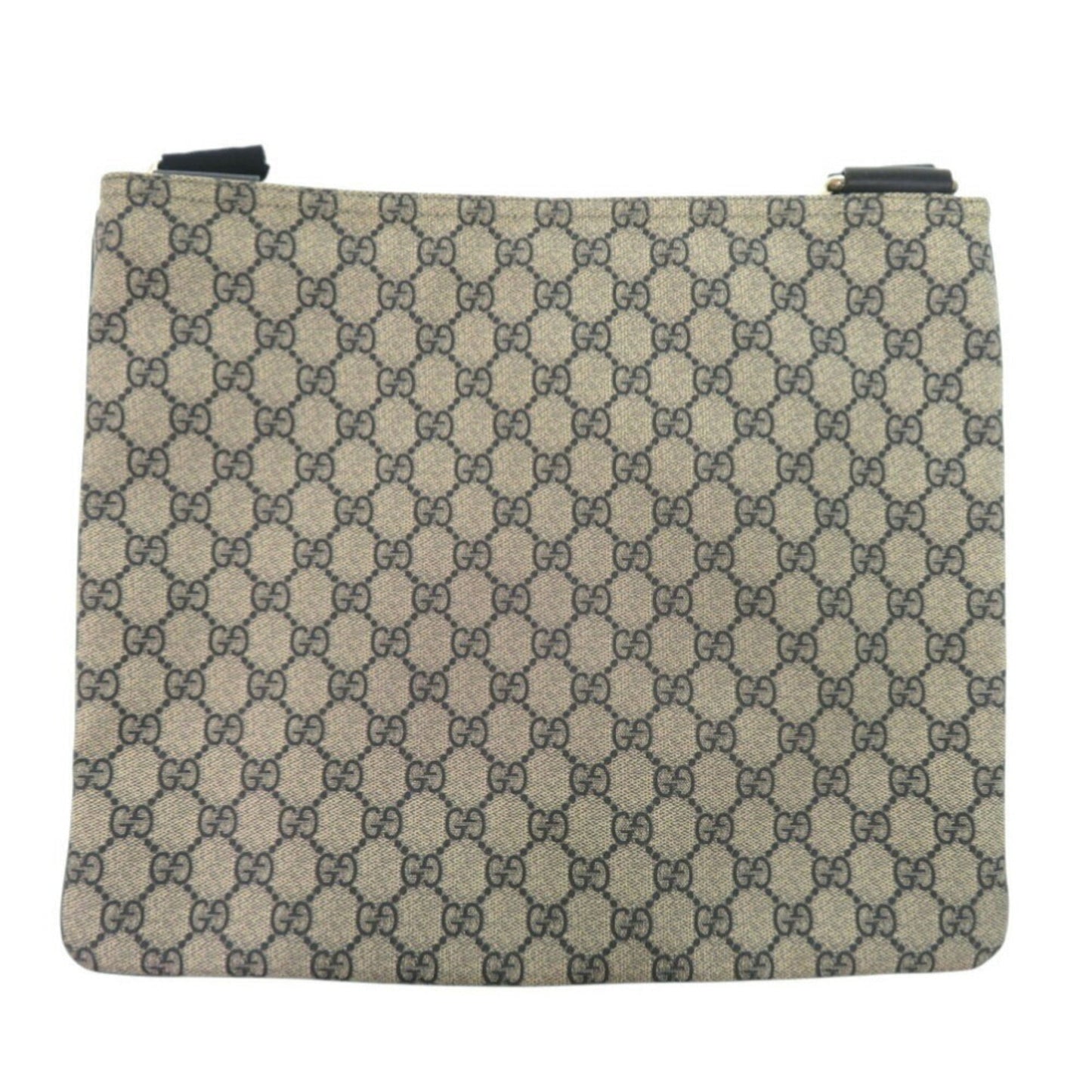 Gucci Beige Navy Gg Supreme Shoulder Bag