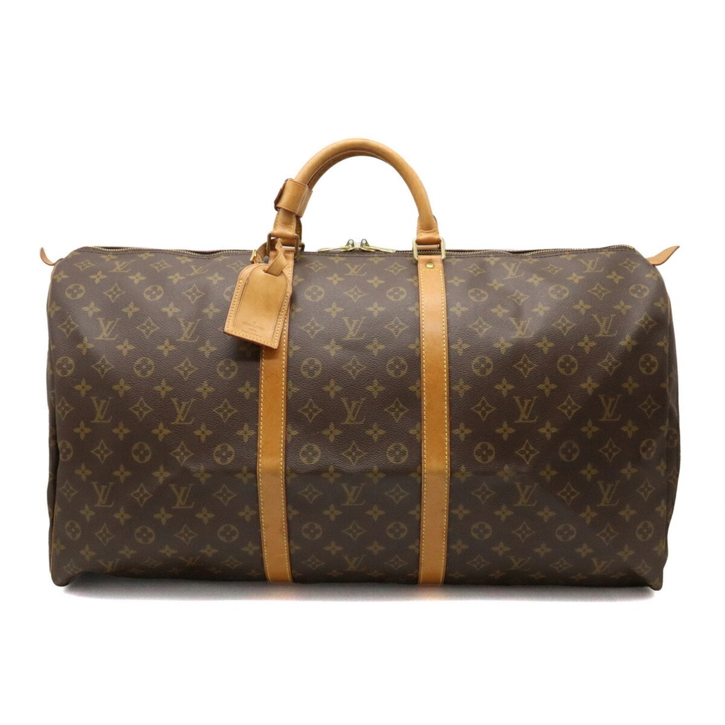 LOUIS VUITTON Monogram Keepall 60 Boston Bag M41422