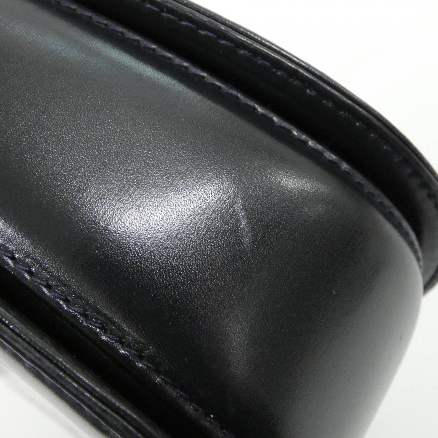 Gucci Navy Leather Handbag