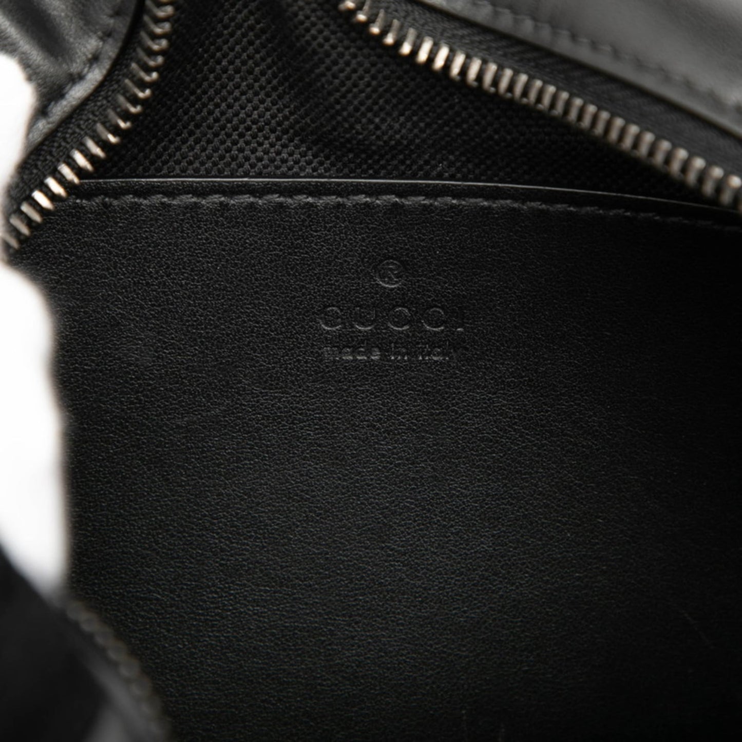 Gucci Black Leather Shoulder Bag