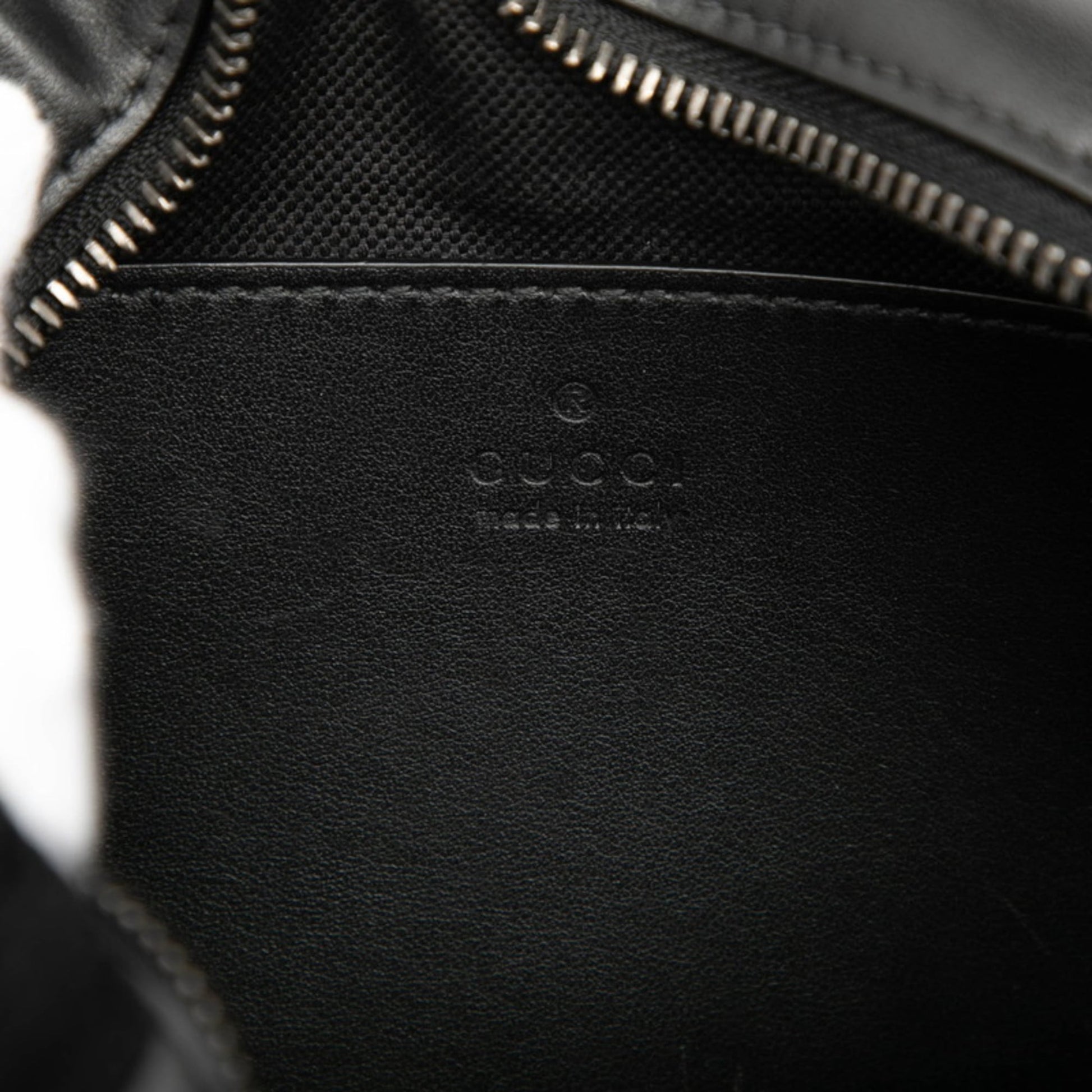 Gucci Black Leather Shoulder Bag