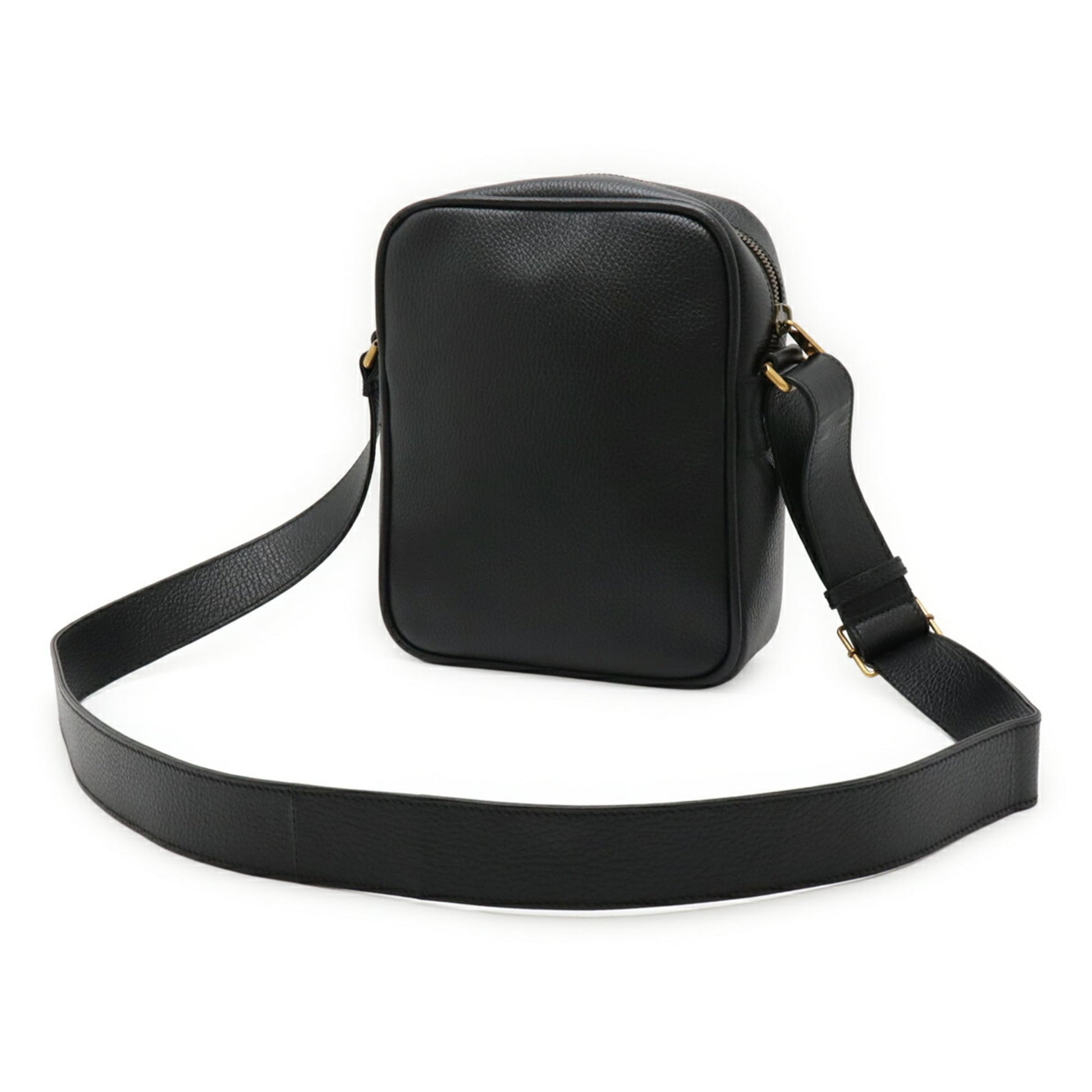 Gucci Black Leather Shoulder Bag