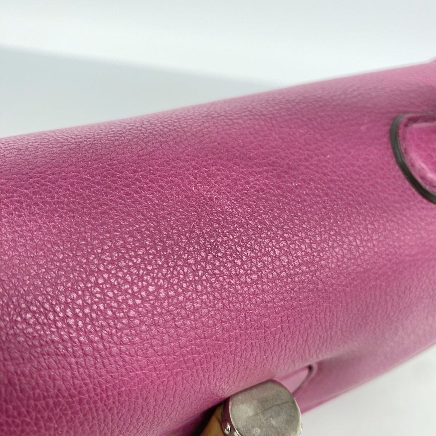 Gucci Purple Leather Handbag