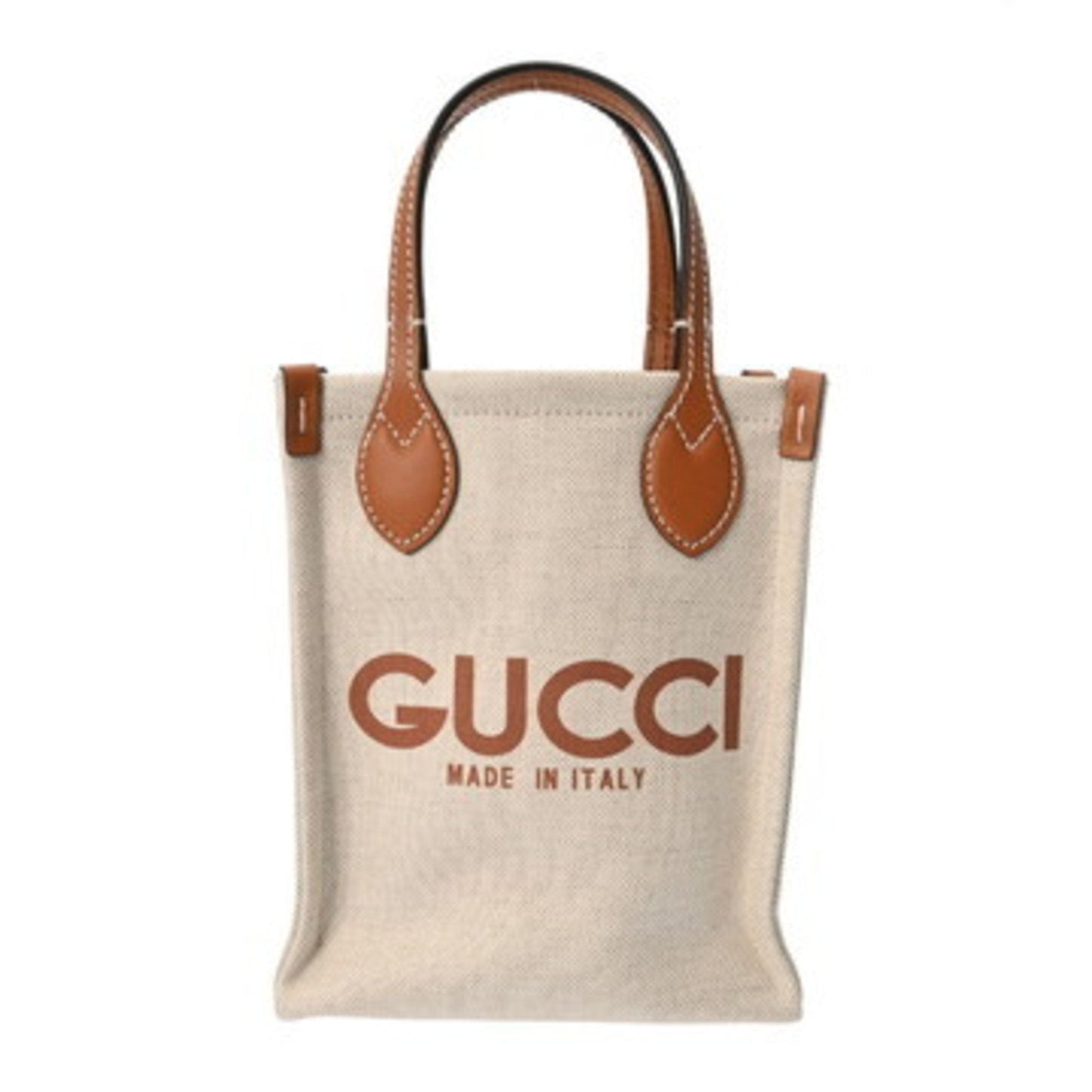 Gucci Brown White Shoulder Bag