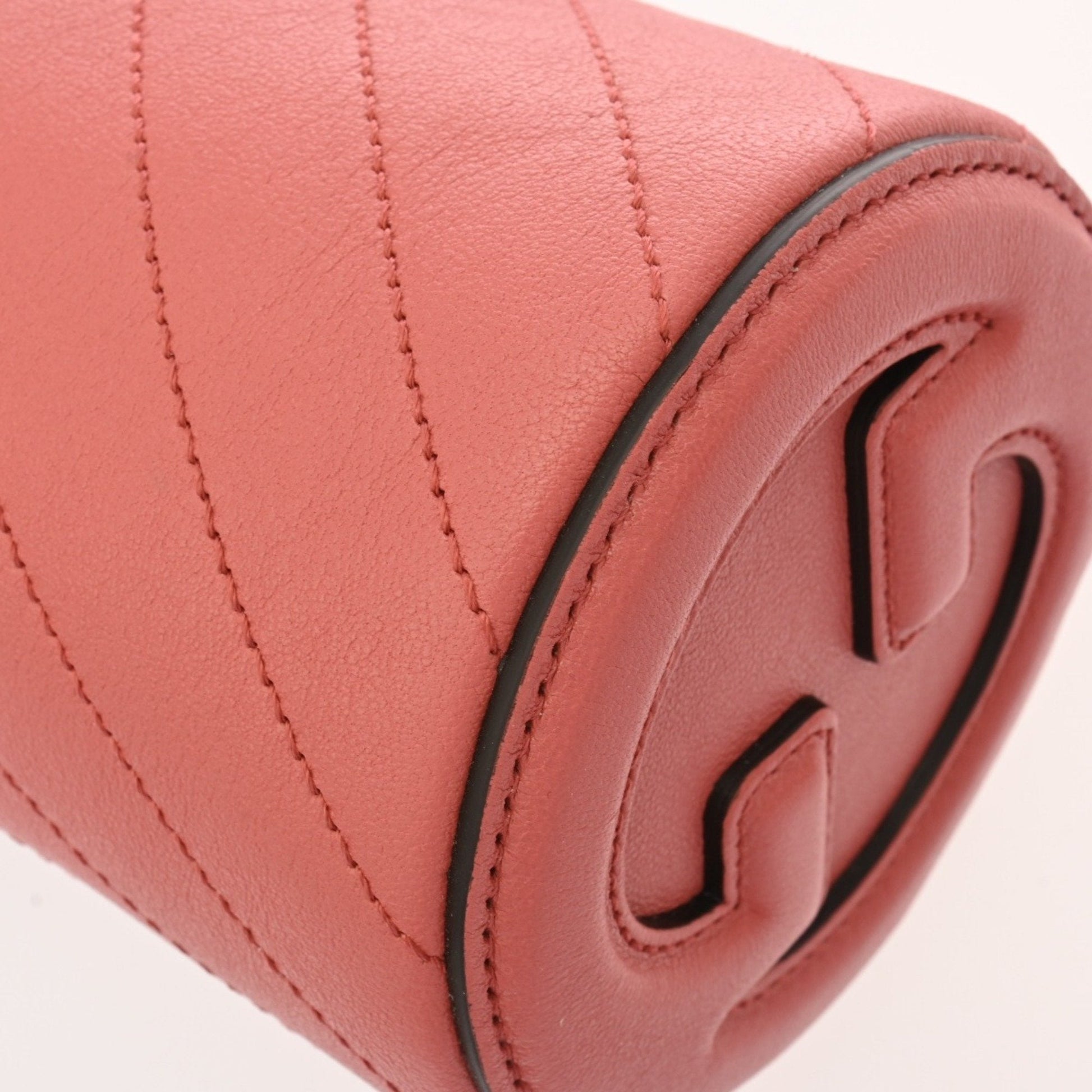 Gucci Pink Leather Shoulder Bag