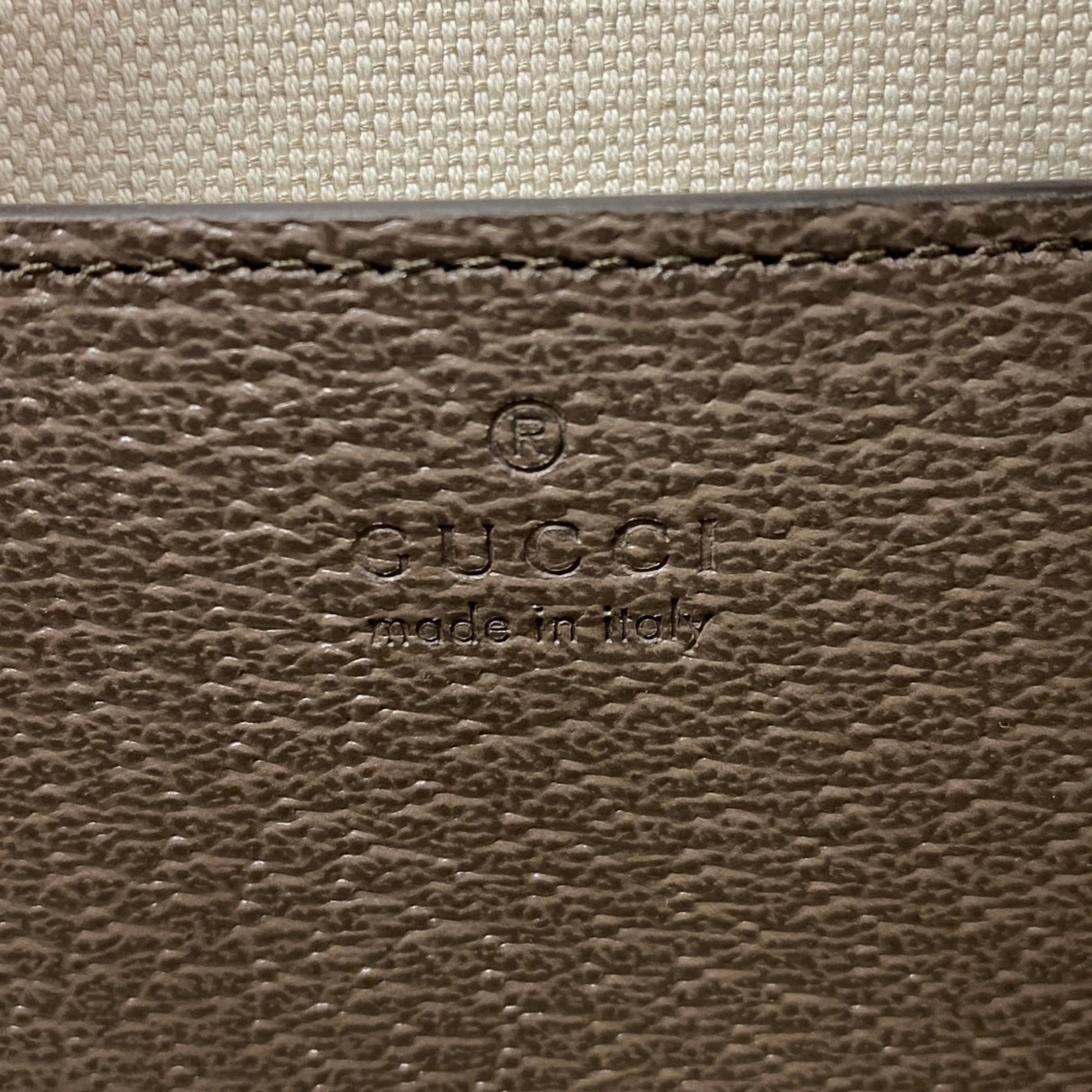 Gucci Brown Pvc Handbag