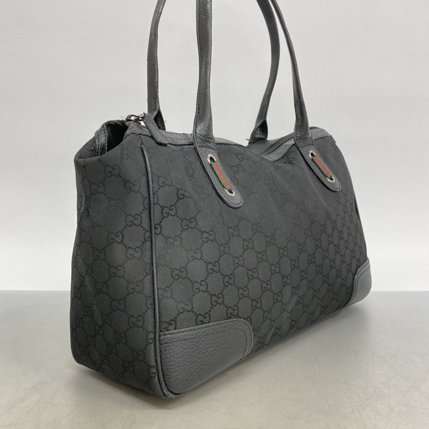 Gucci Black Nylon Handbag