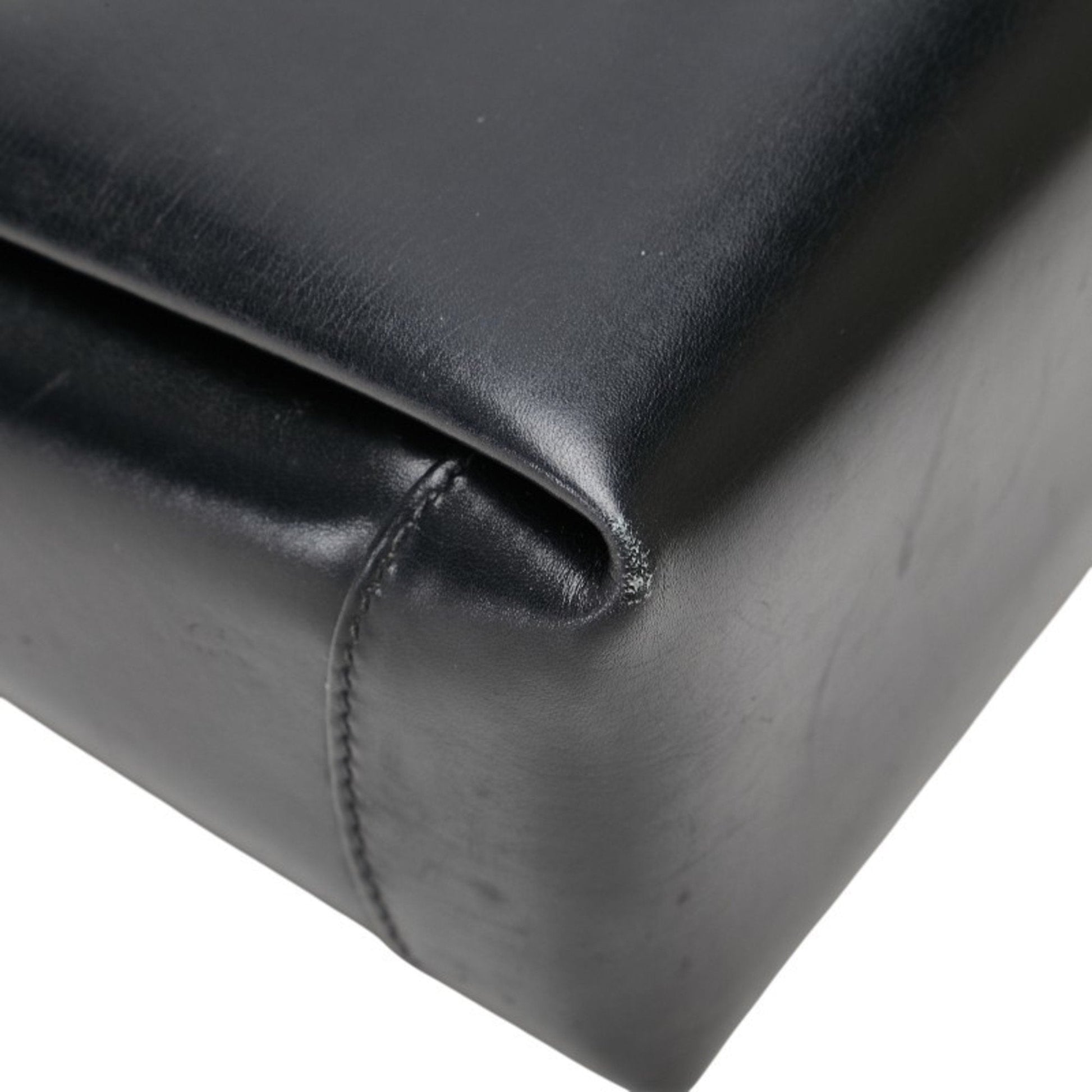 Gucci Black Leather Shoulder Bag