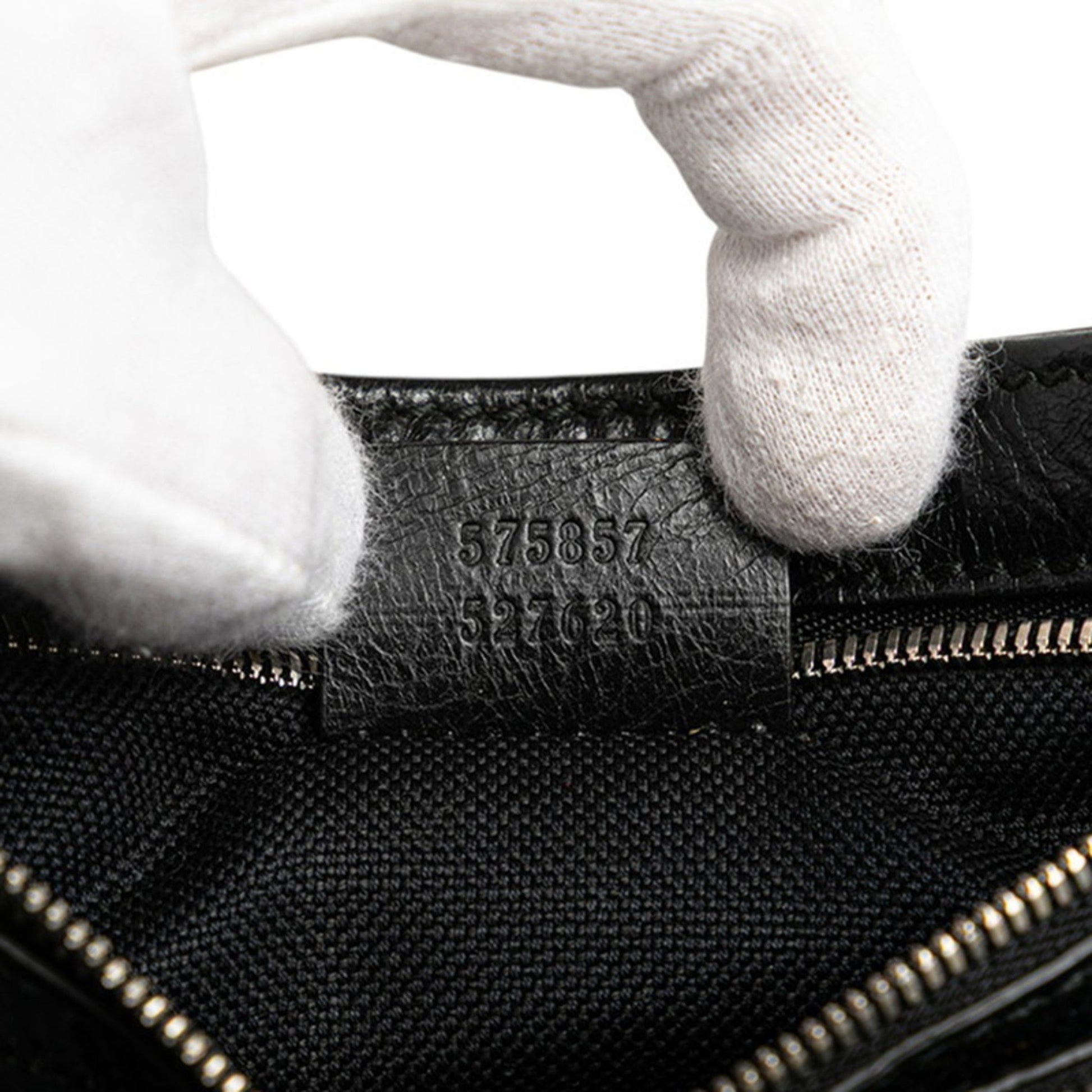 Gucci Black Leather Fanny Pack