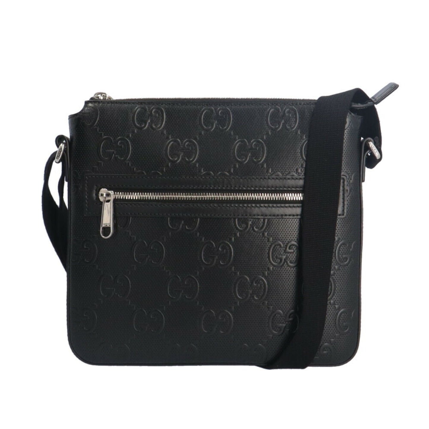 Gucci Black Leather Shoulder Bag
