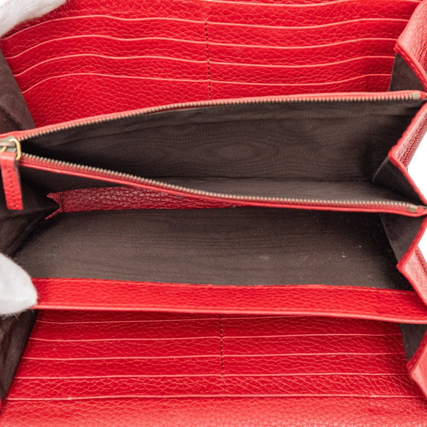 Gucci Red Color Leather Shoulder Bag