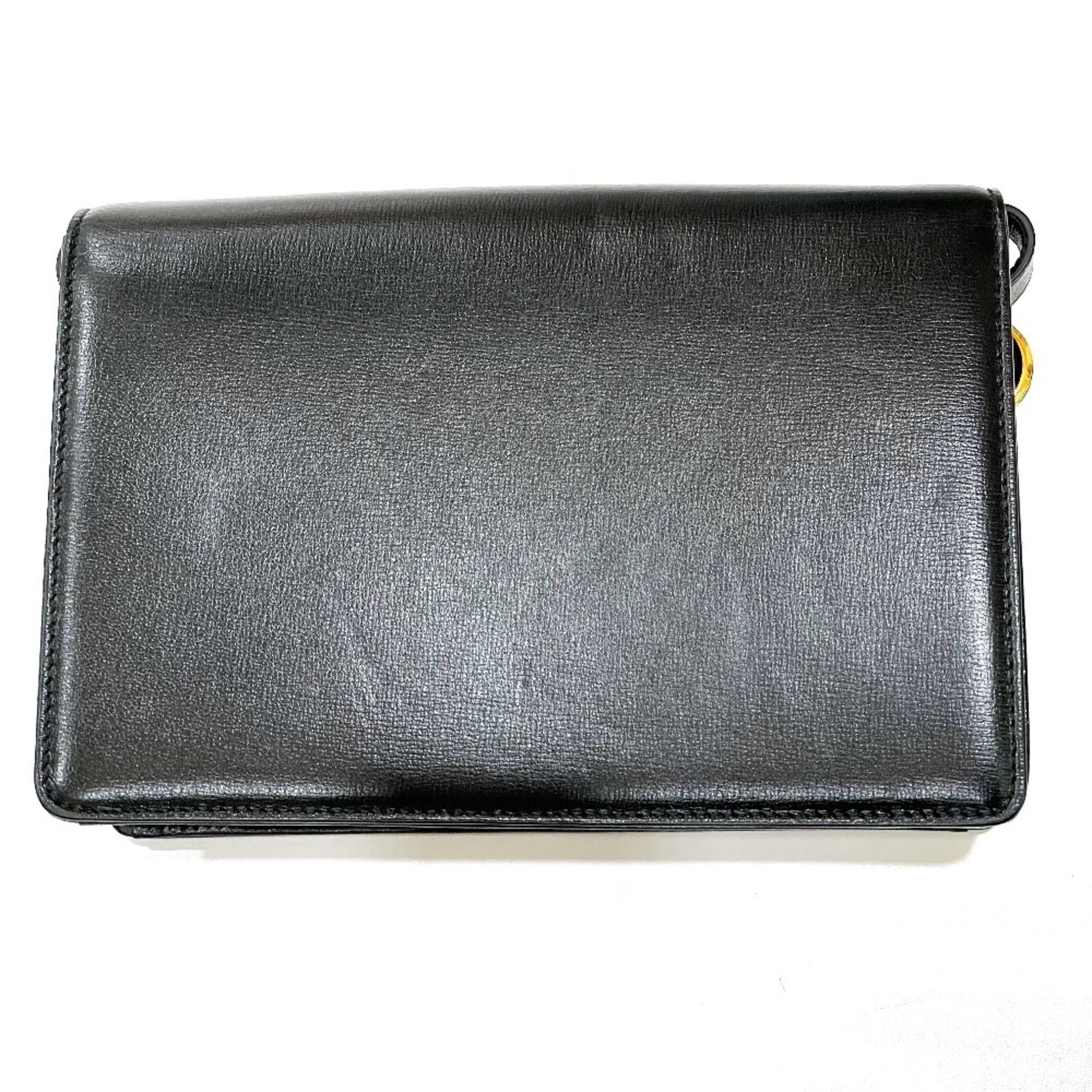 Gucci Black Leather Shoulder Bag