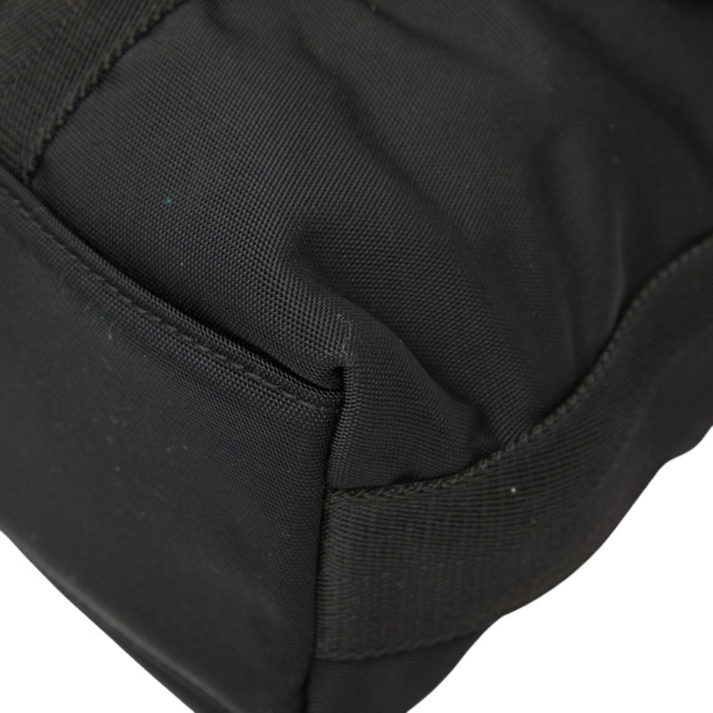Gucci Black Nylon Leather Messenger Bag Shoulder Bag