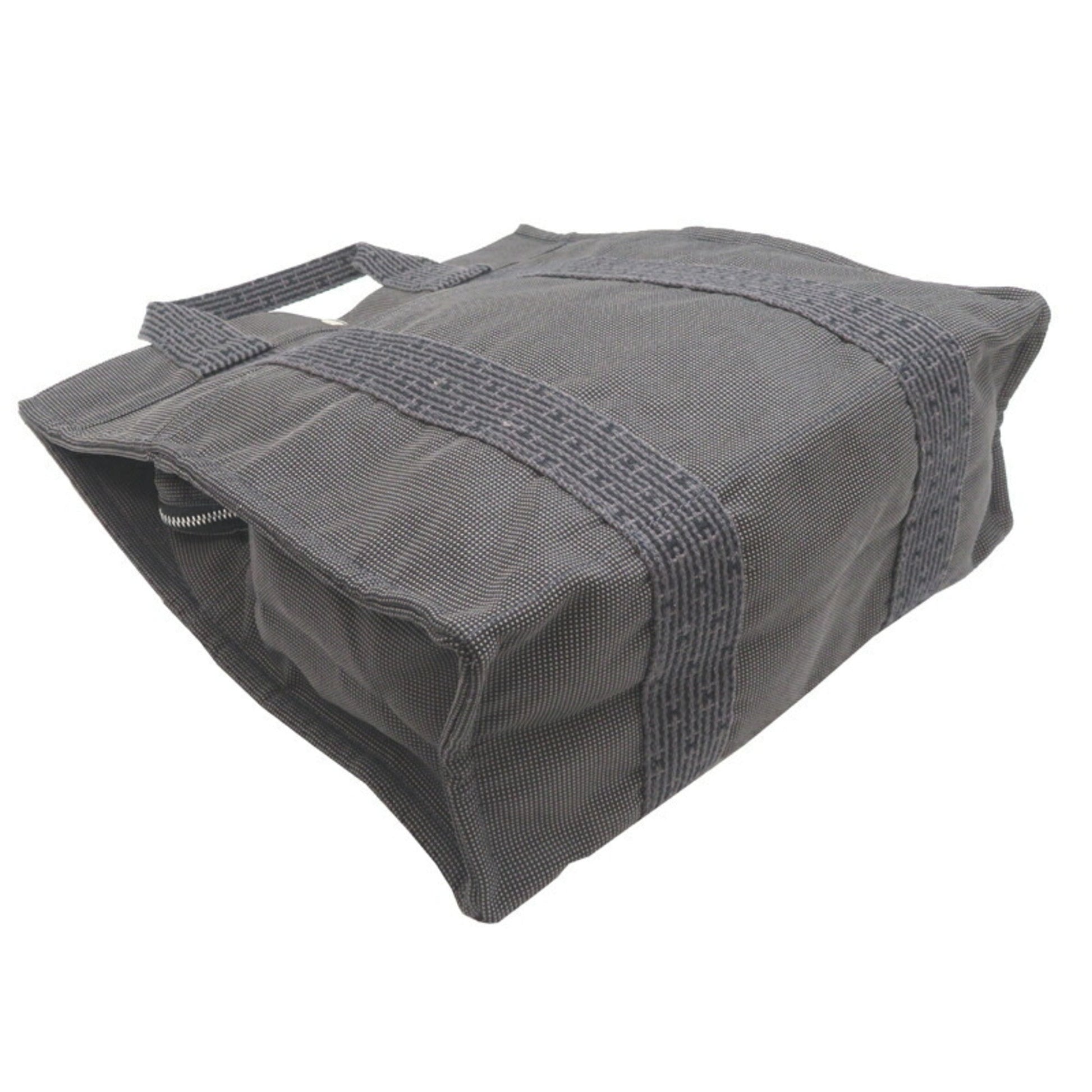 Hermes Backpack Nylon Gray