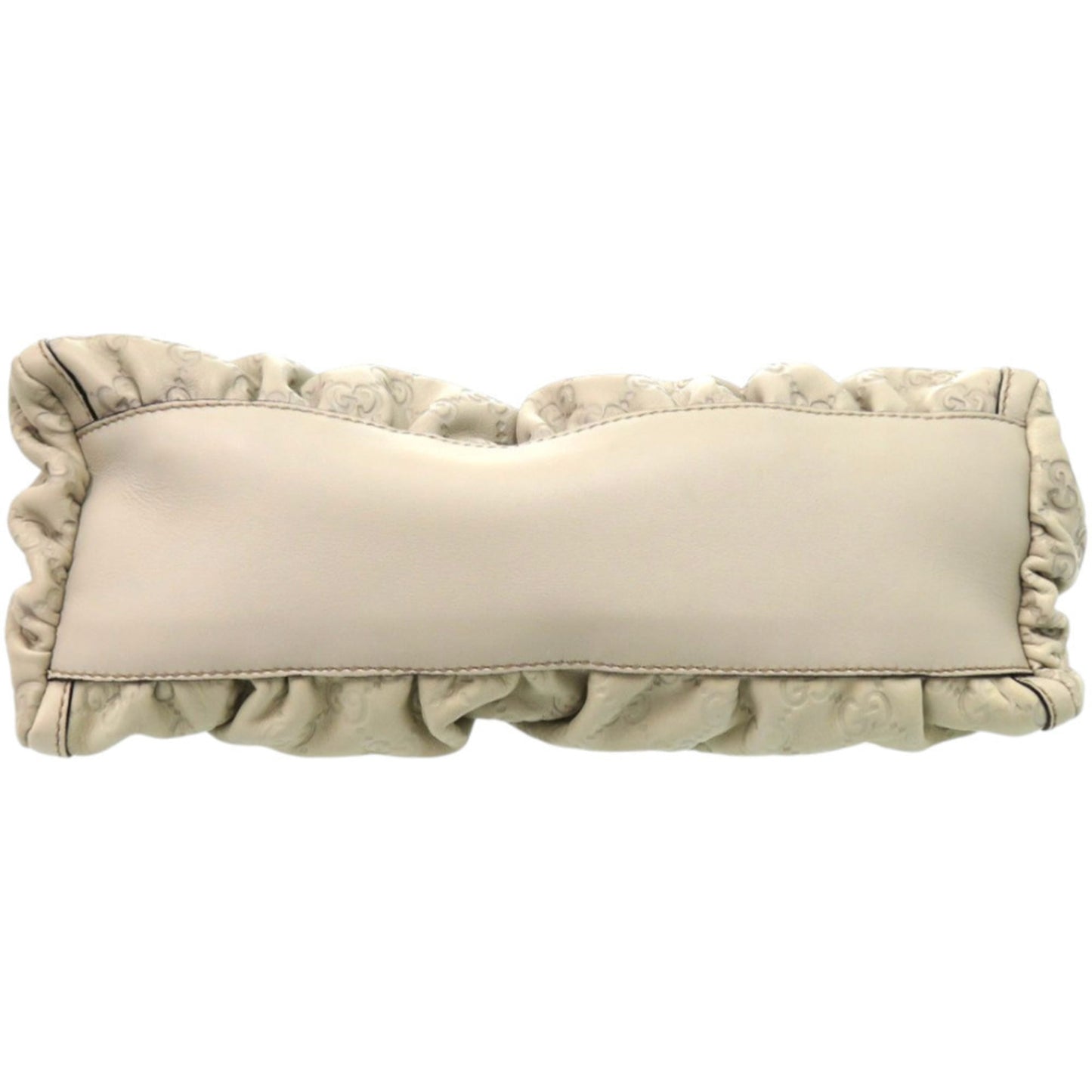Gucci Ivory White Leather Shoulder Bag