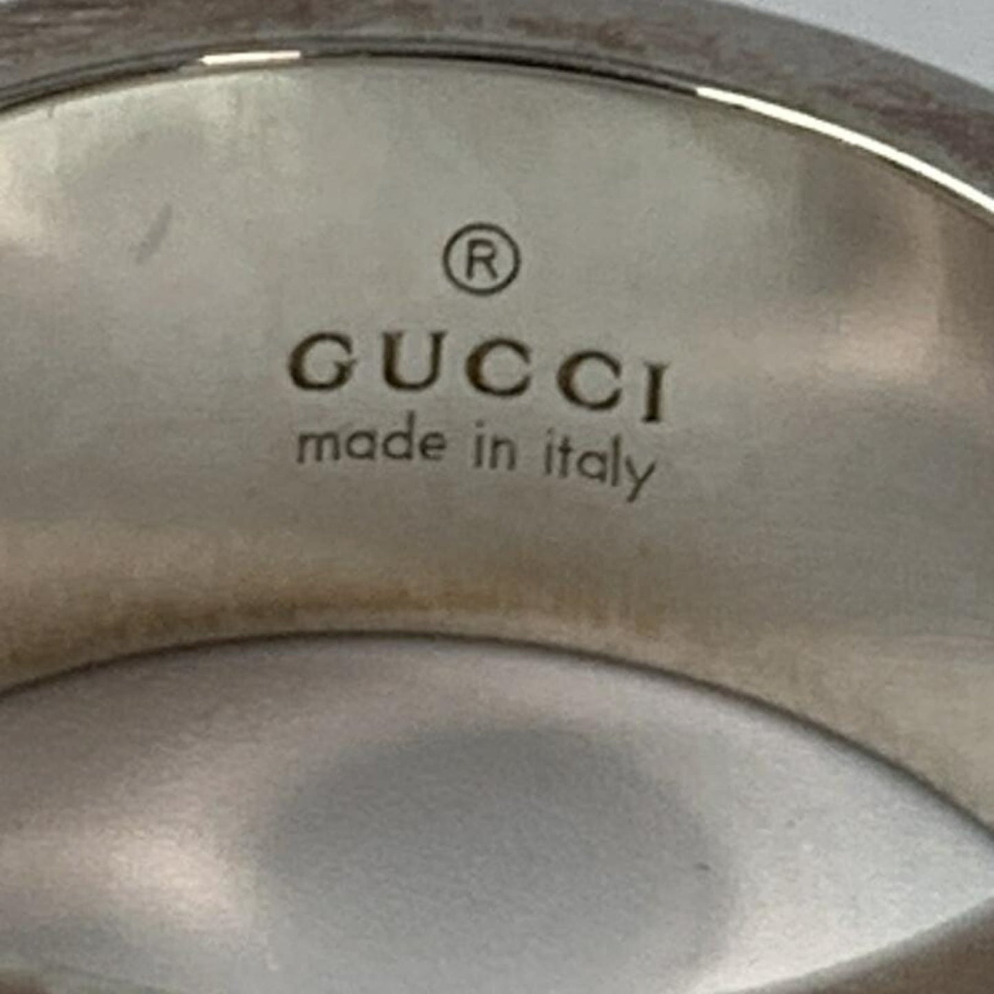 Gucci Silver Silver 925 Band Ring