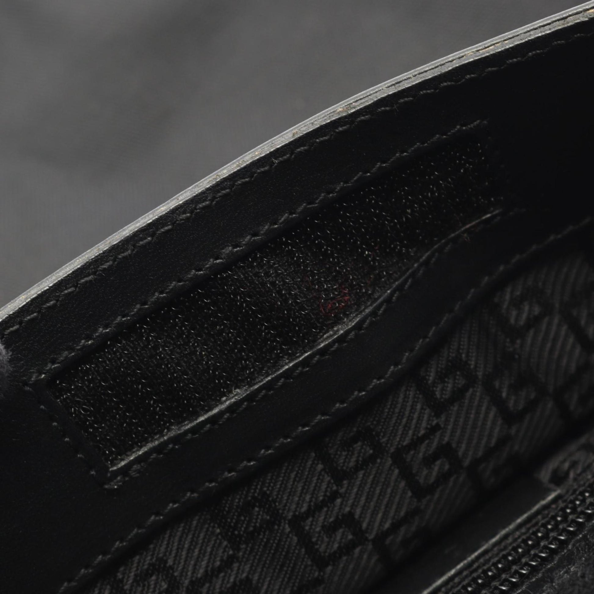 Gucci Black Canvas Leather Shoulder Bag