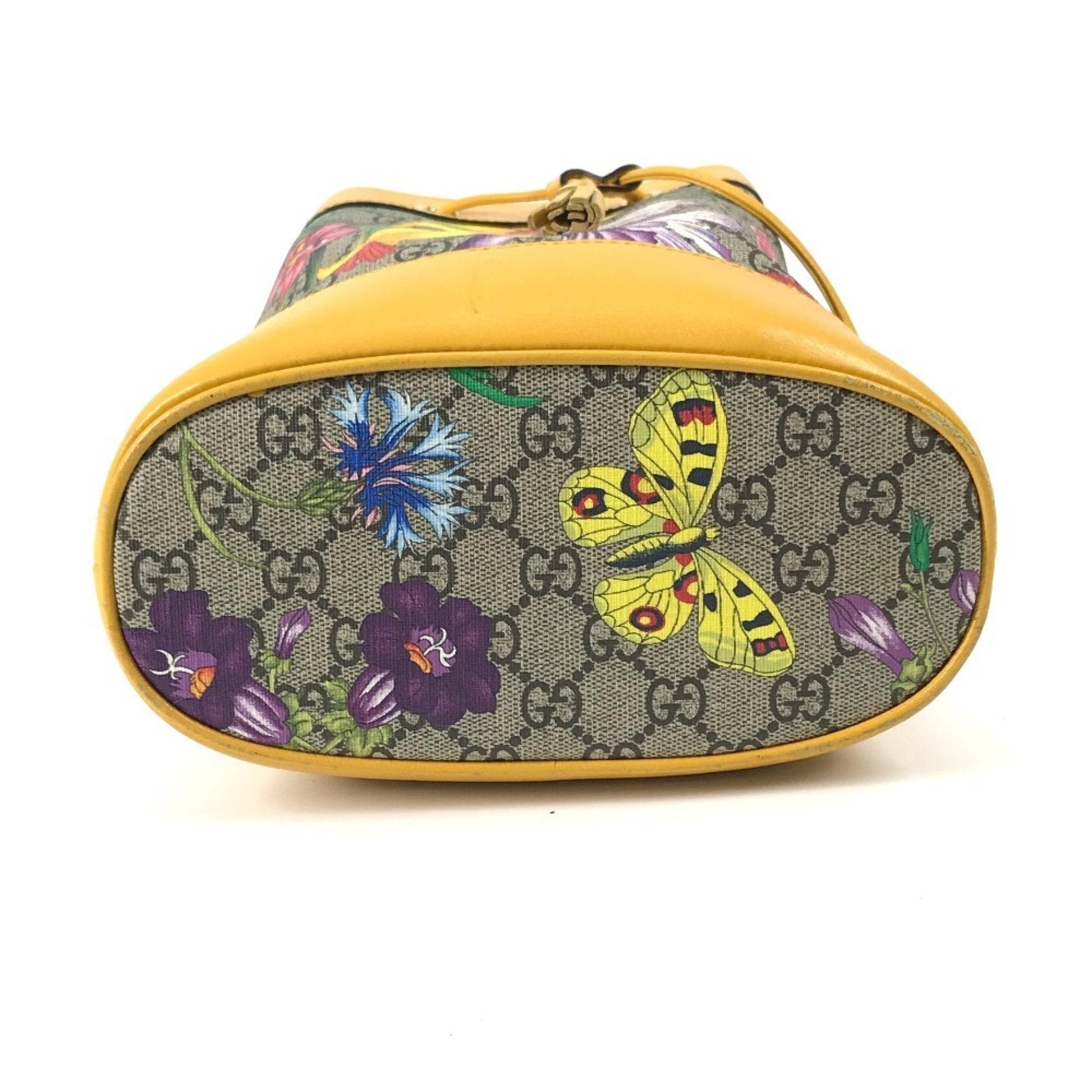 Gucci Beige Multi-Color Gg Supreme Handbag Shoulder Bag