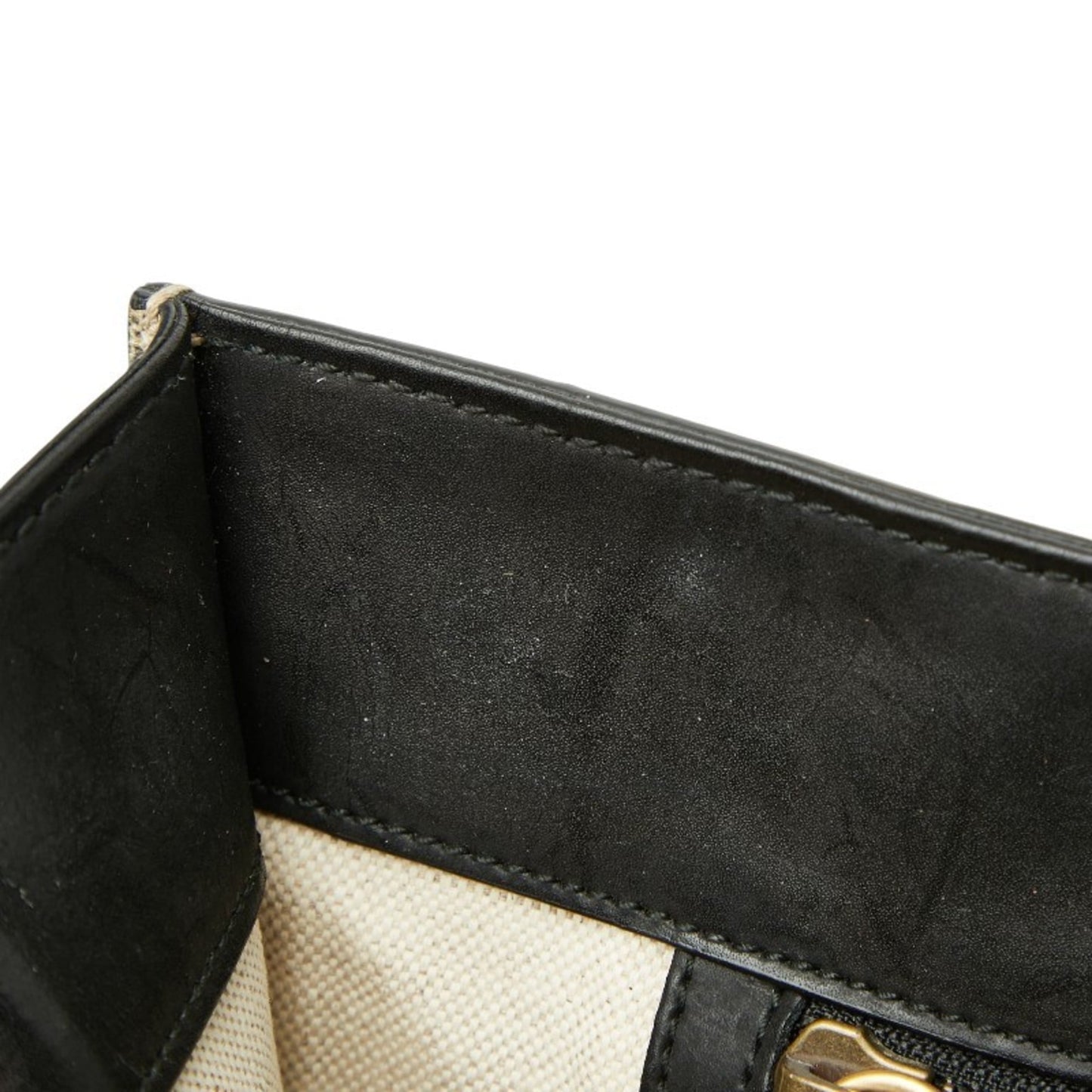 Gucci Beige Pvc Leather Tote Bag