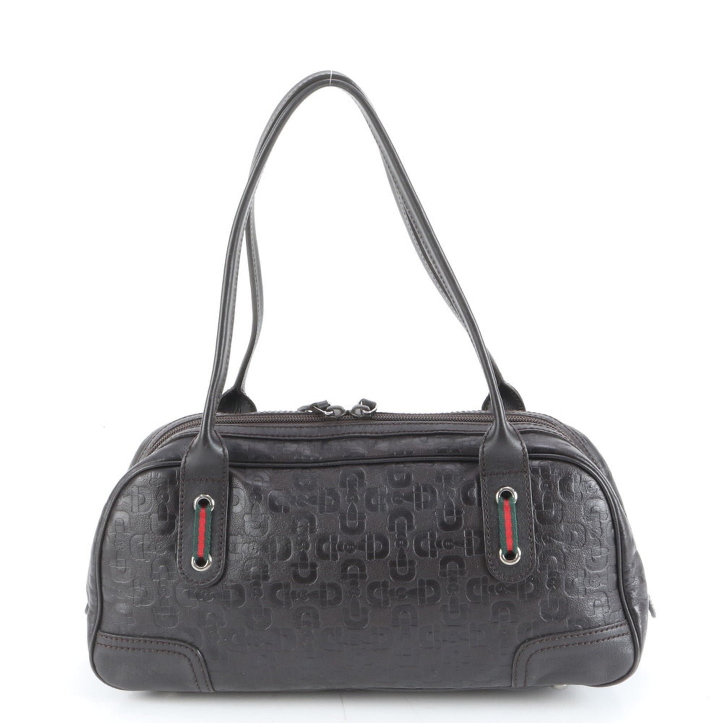 Gucci Dark Brown Leather Tote Bag