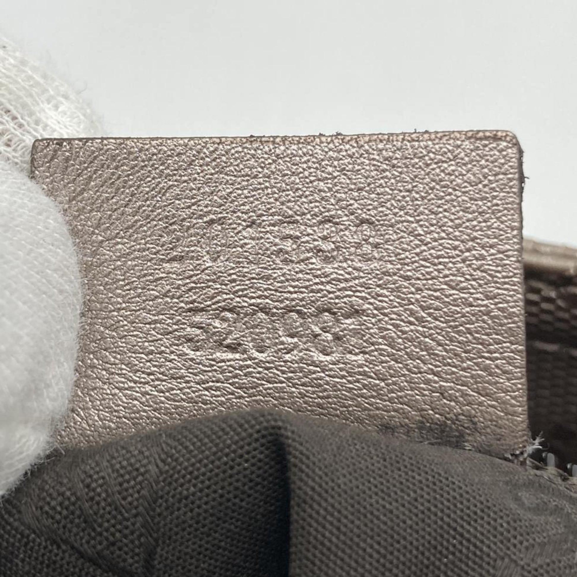 Gucci Gg Imprimé Metallic Pink Gg Imprimé Shoulder Bag Sling Bag
