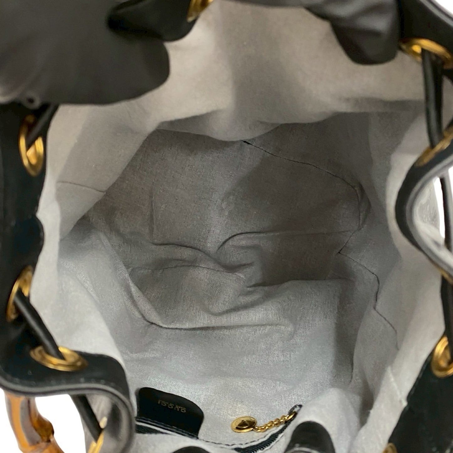 Gucci Black Leather Handbag Shoulder Bag