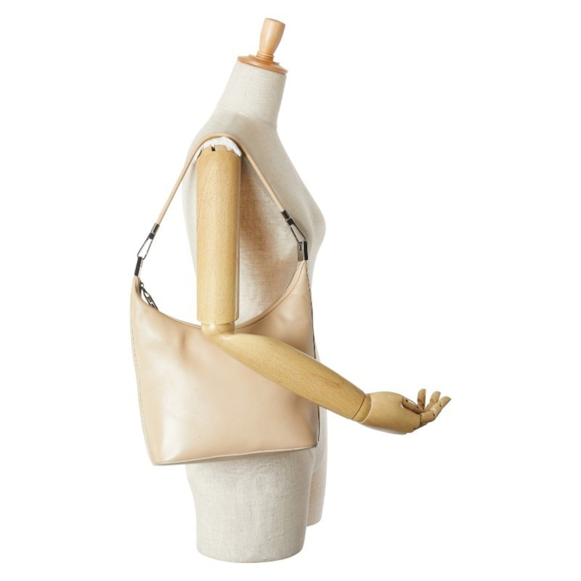 Gucci Beige Leather Shoulder Bag