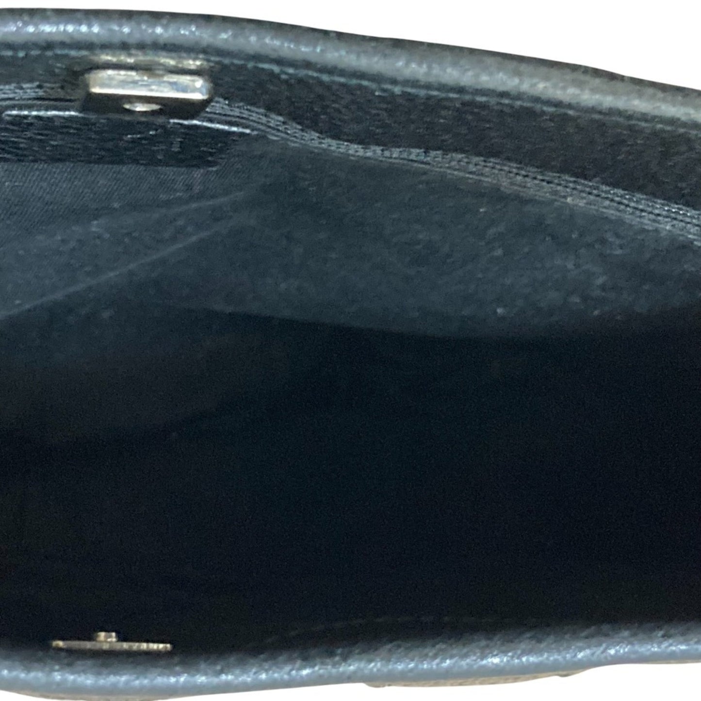 Gucci Black Gg Canvas Handbag