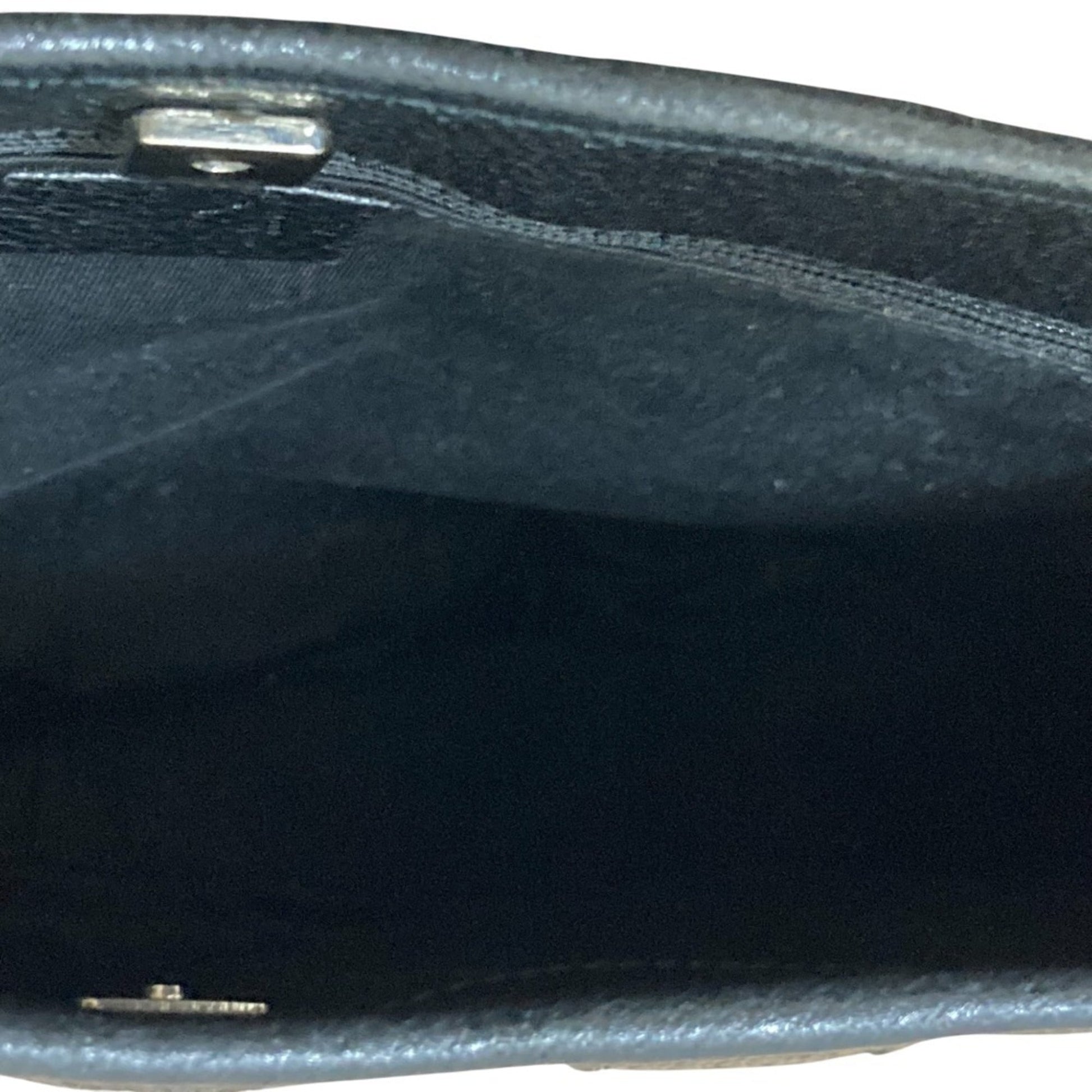 Gucci Black Gg Canvas Handbag