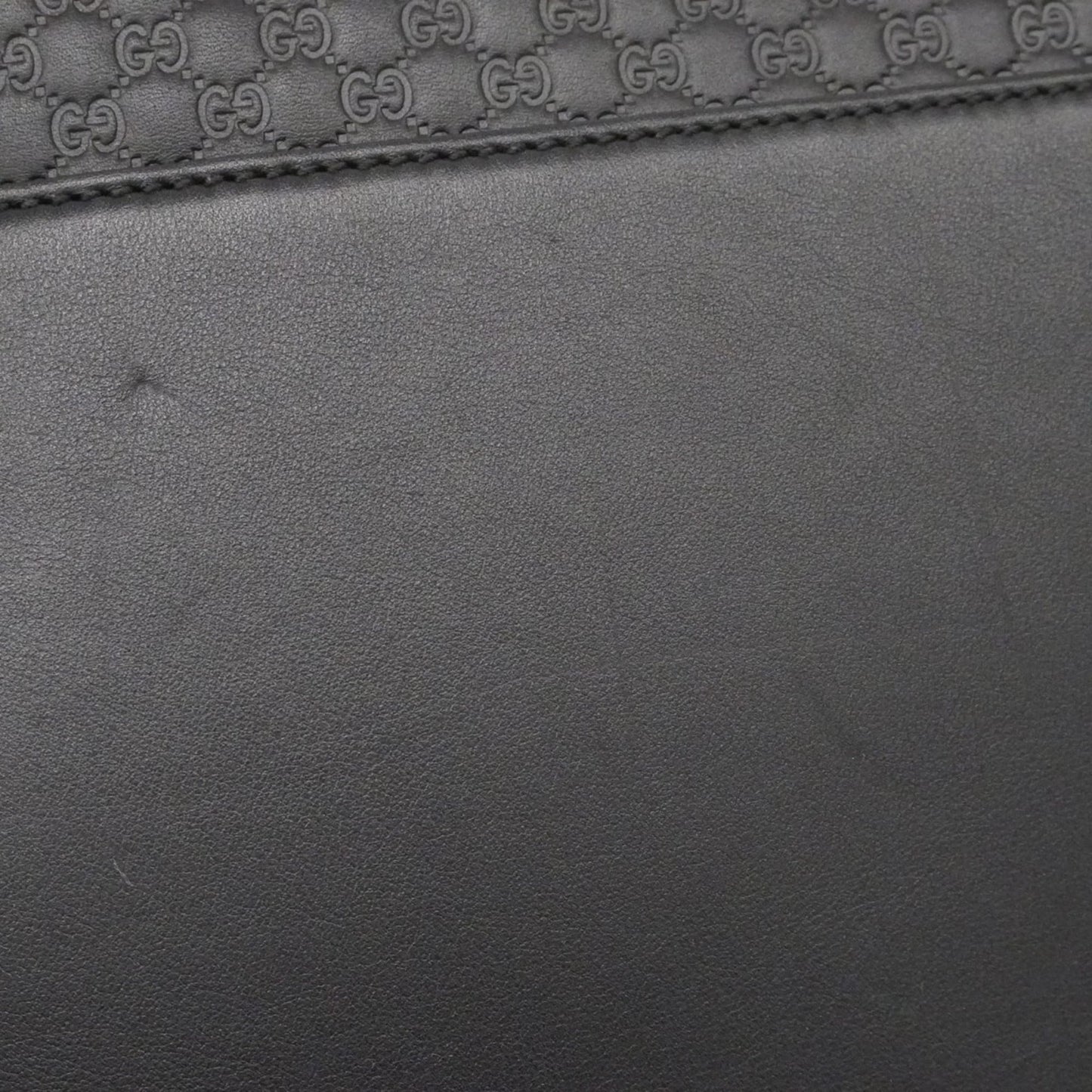 Gucci Black Leather Backpack