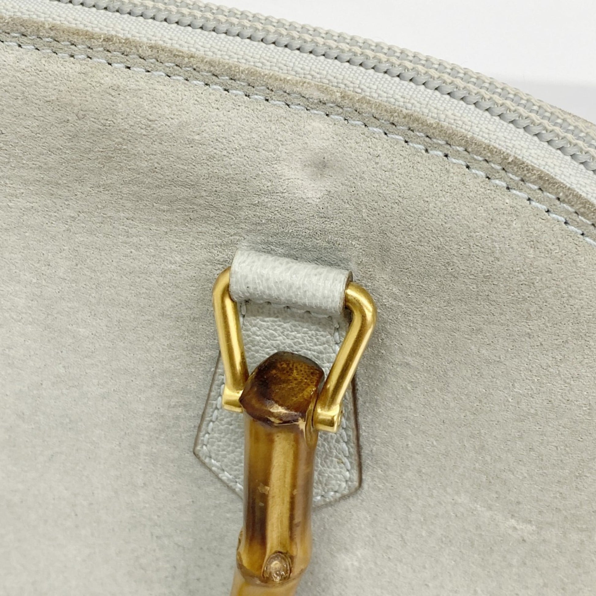 Gucci Sky Blue Suede Handbag