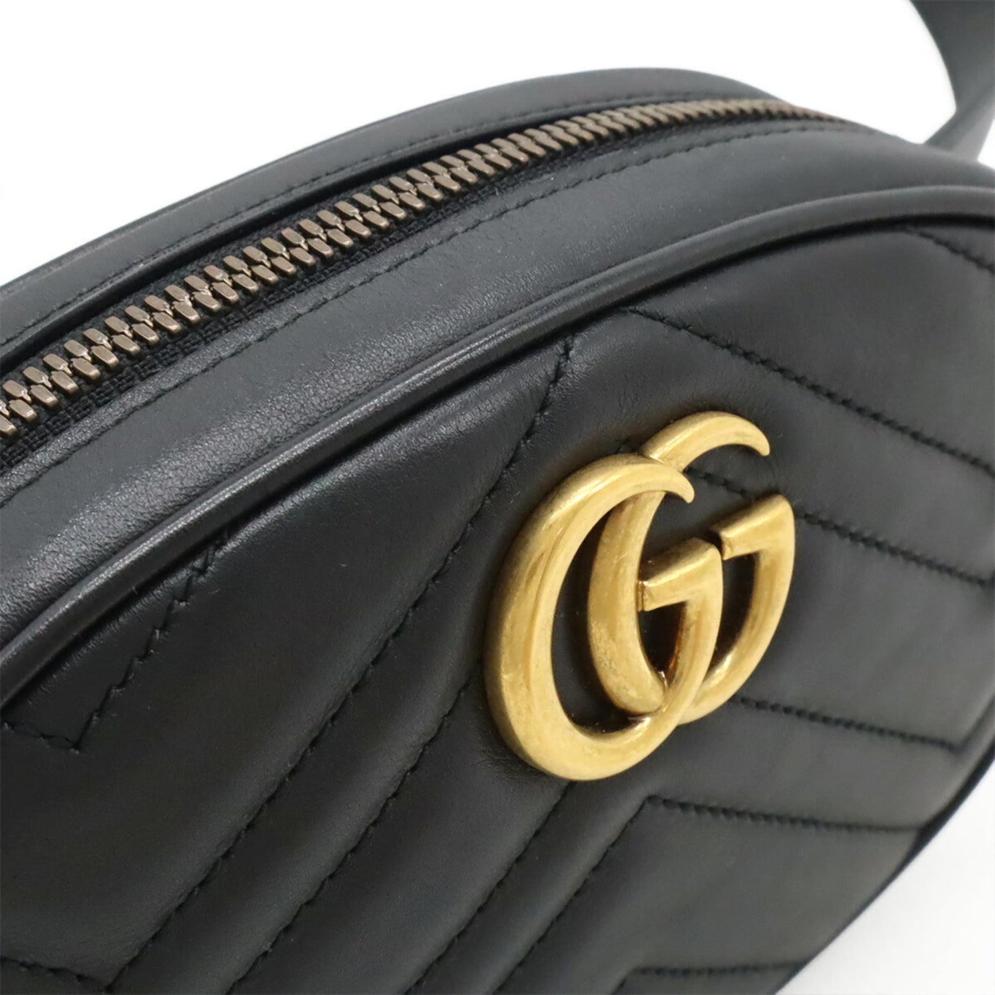 Gucci Black Leather