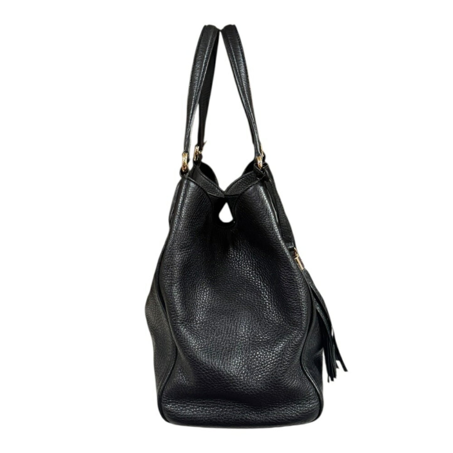 Gucci Black Leather Shoulder Bag