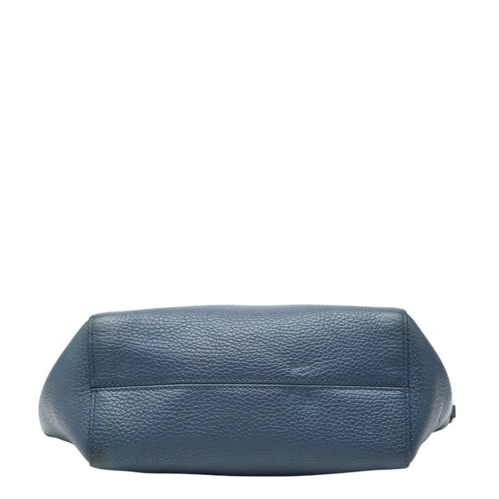 Gucci Blue Leather Handbag