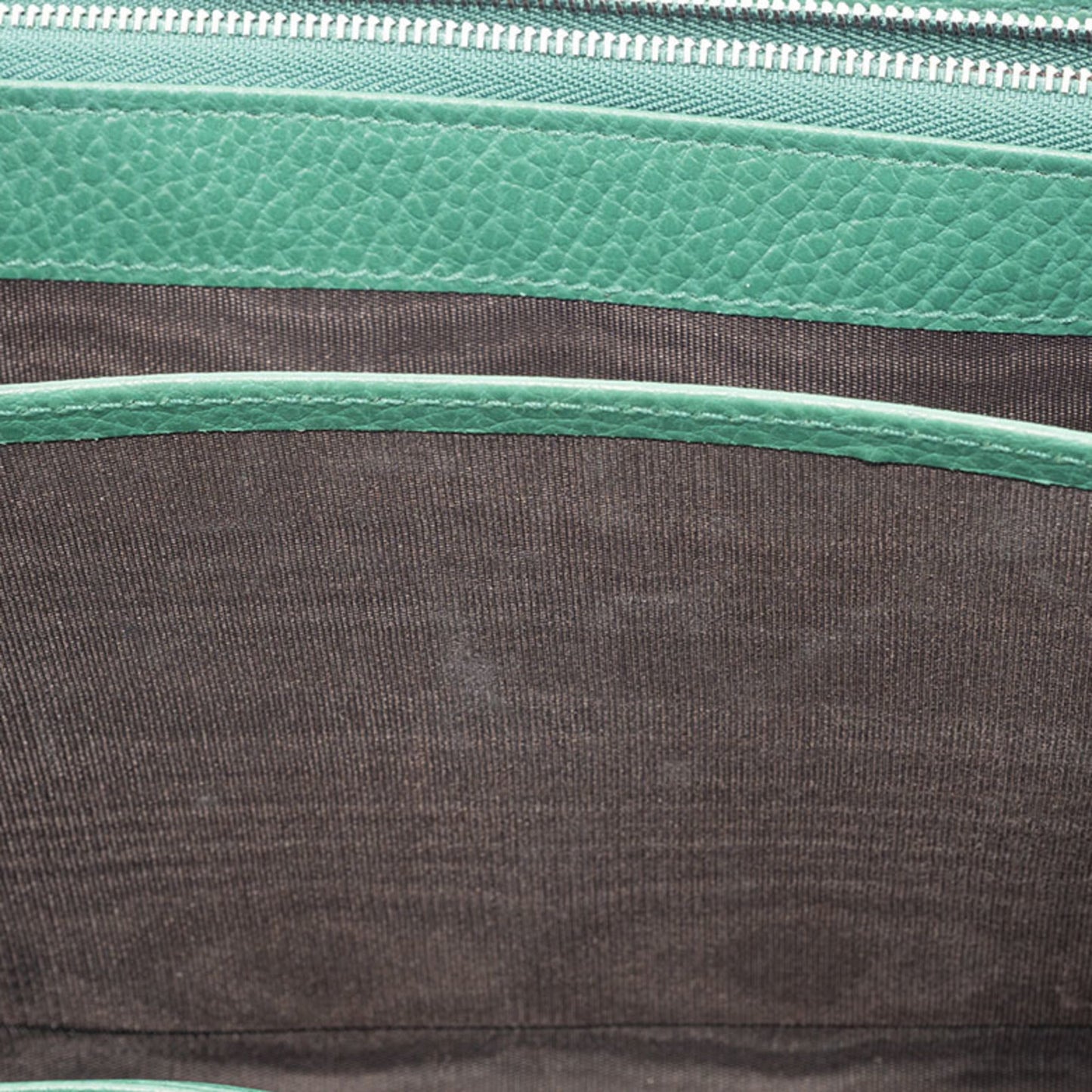 Gucci Green Leather Shoulder Bag