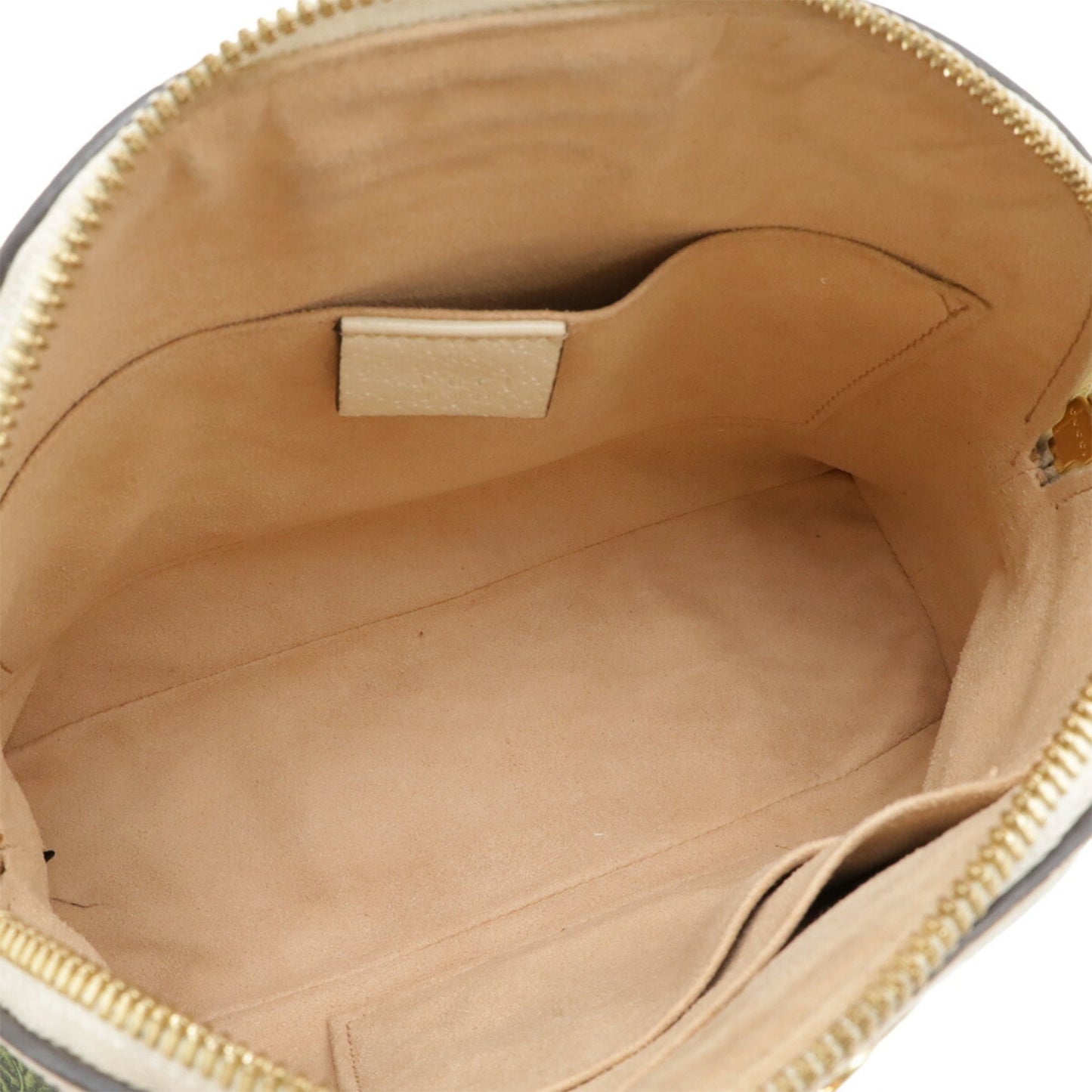 Gucci Beige Ivory Multi-Color Gg Supreme Canvas Leather Pochette Shoulder Bag