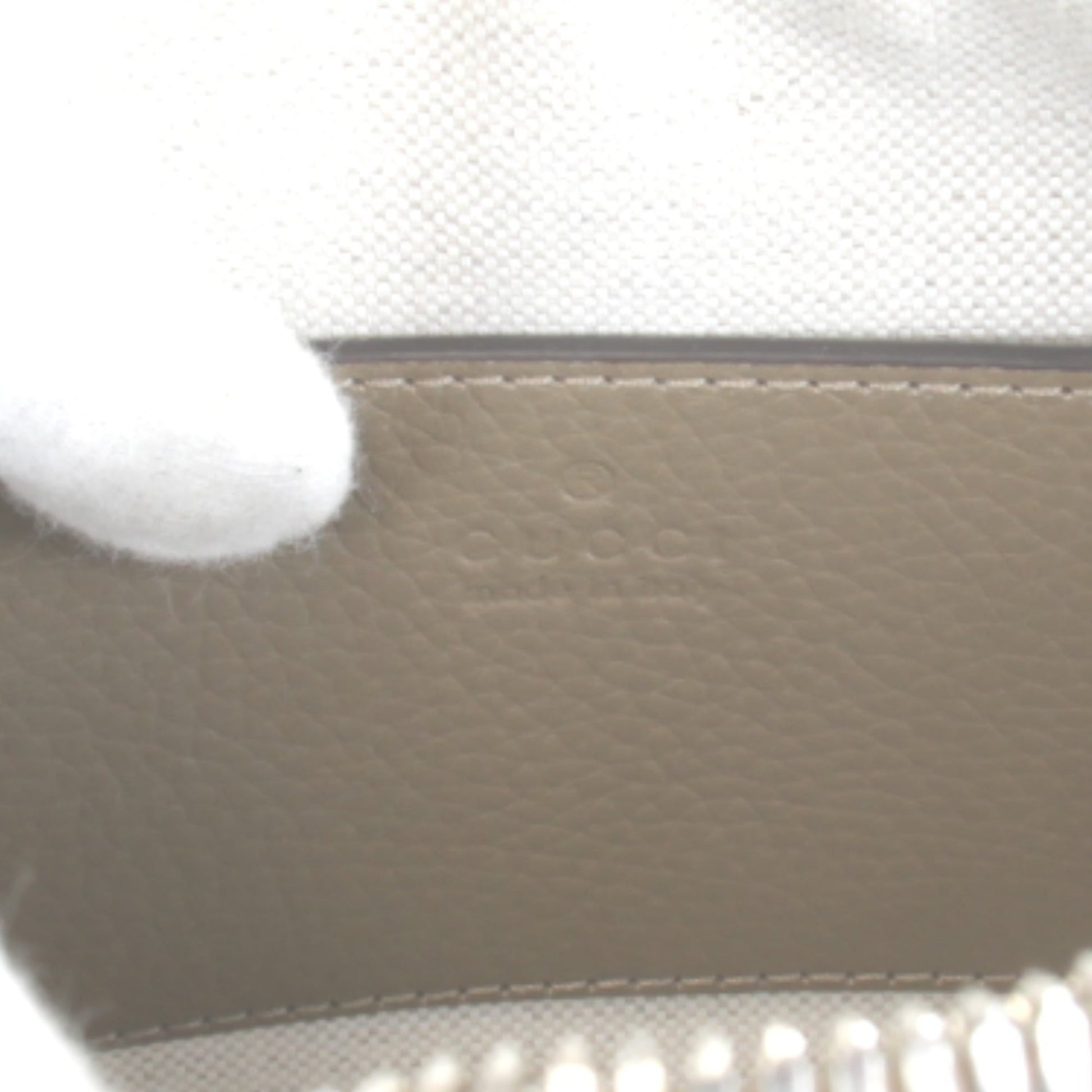 Gucci Beige Leather Handbag