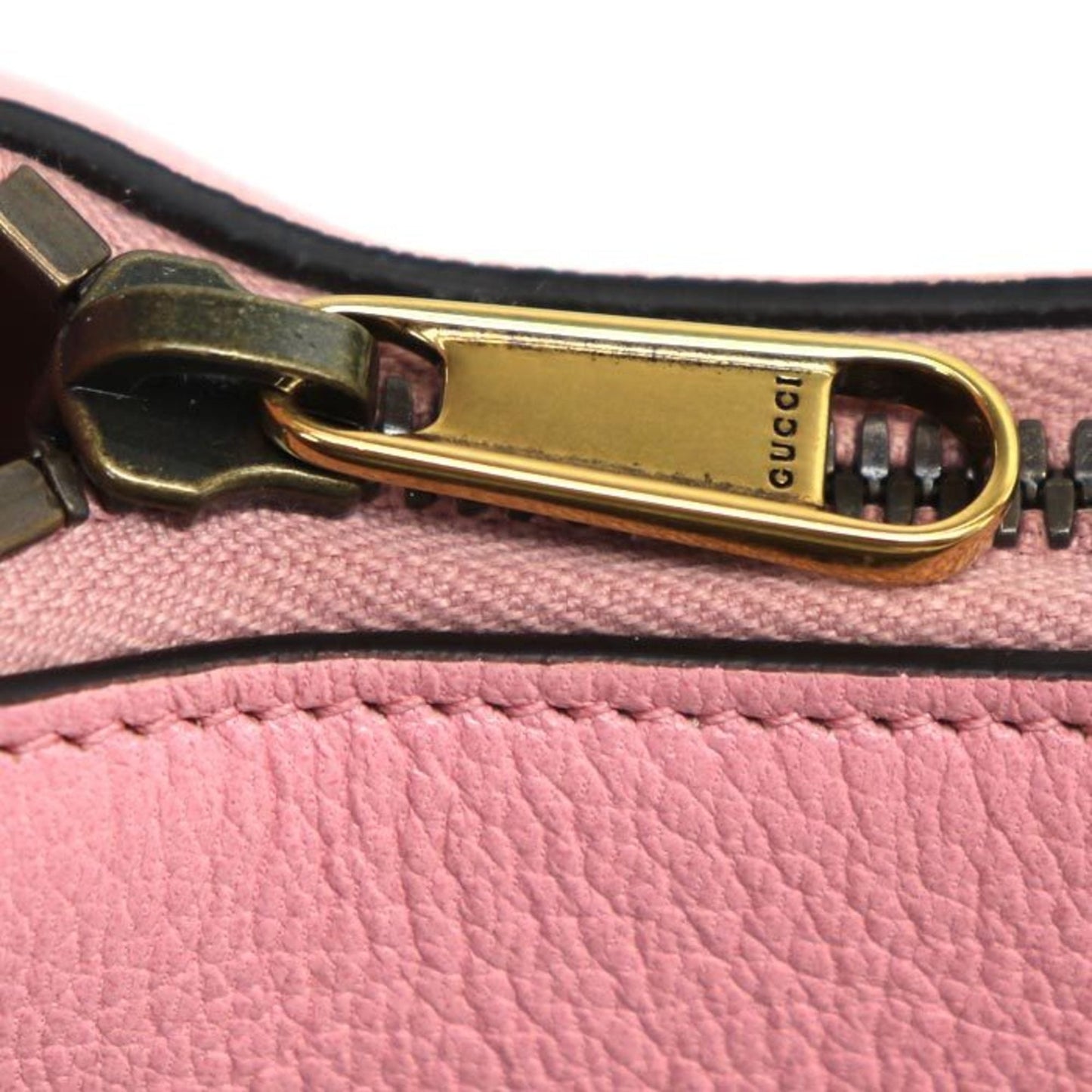 Gucci Pink Leather Shoulder Bag