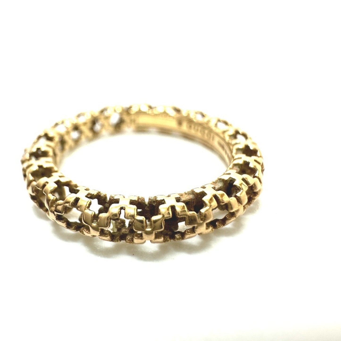 Gucci Gold Pink Gold (18K) Band Ring