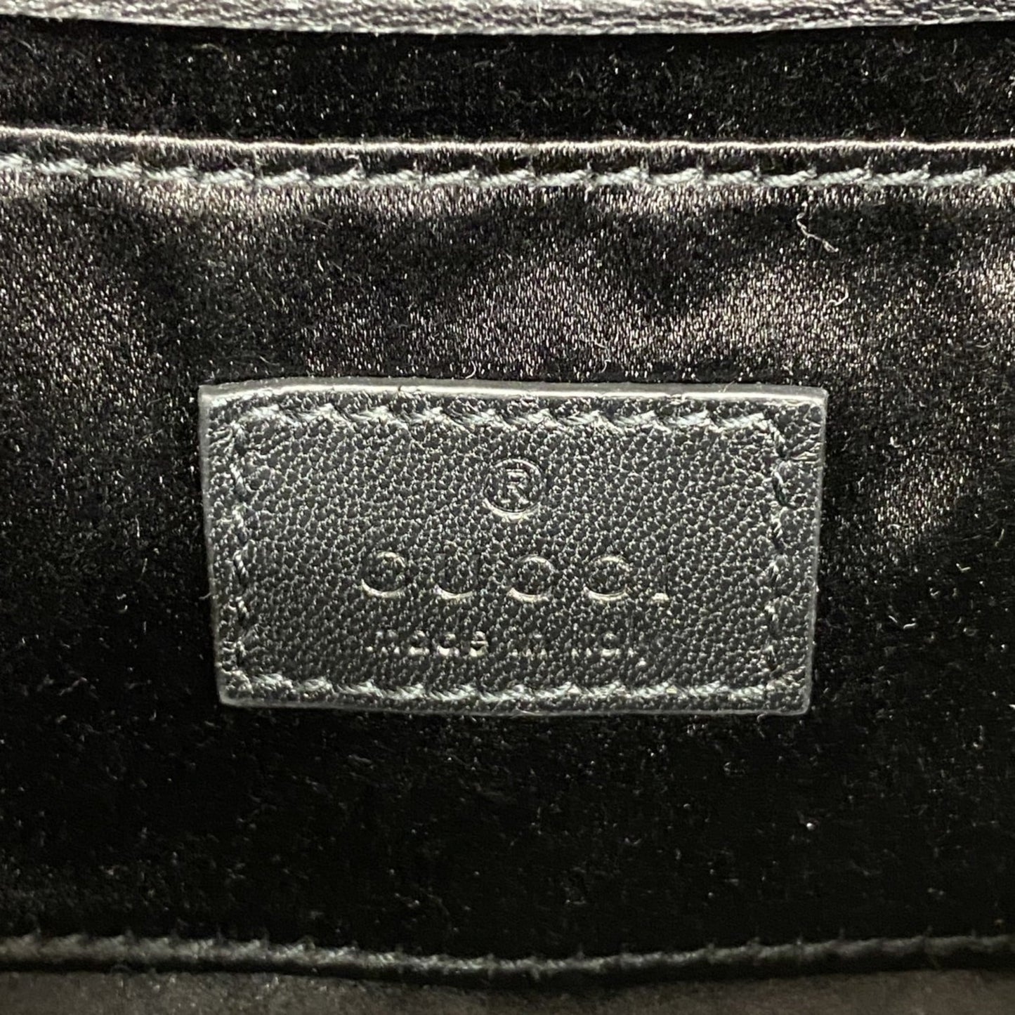 Gucci Black Leather Handbag