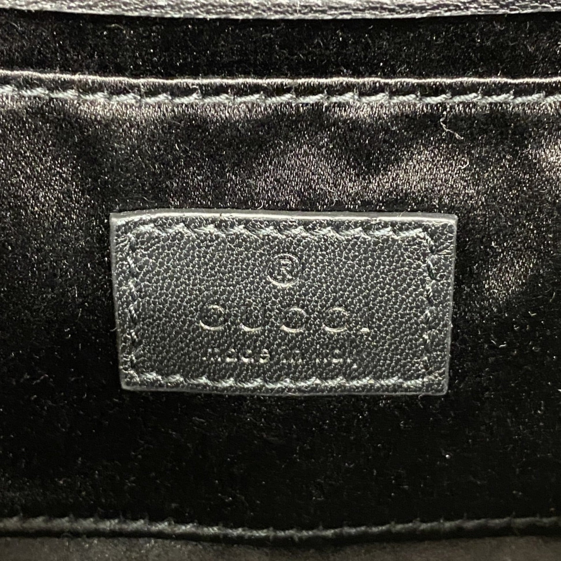 Gucci Black Leather Handbag