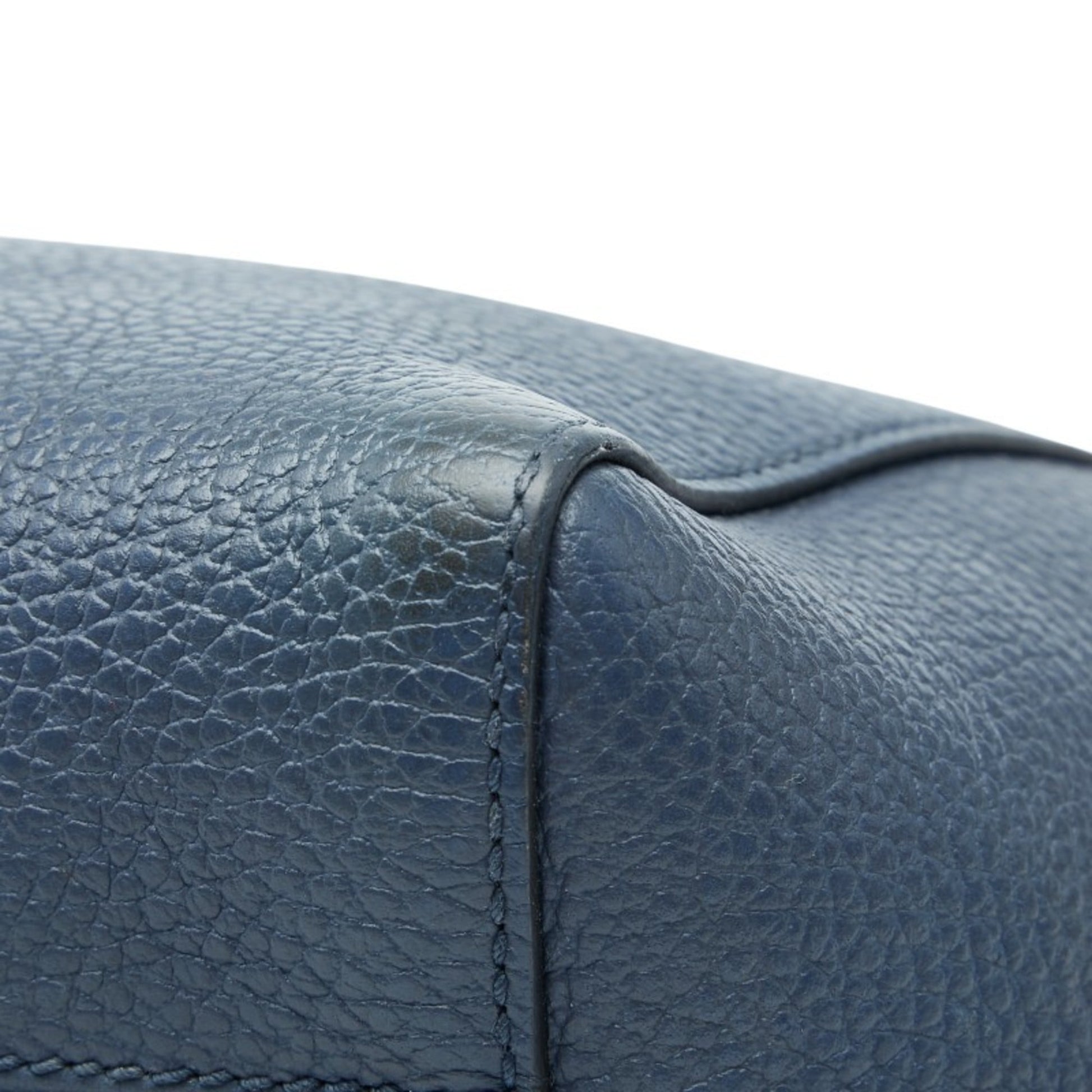 Gucci Blue Leather Handbag