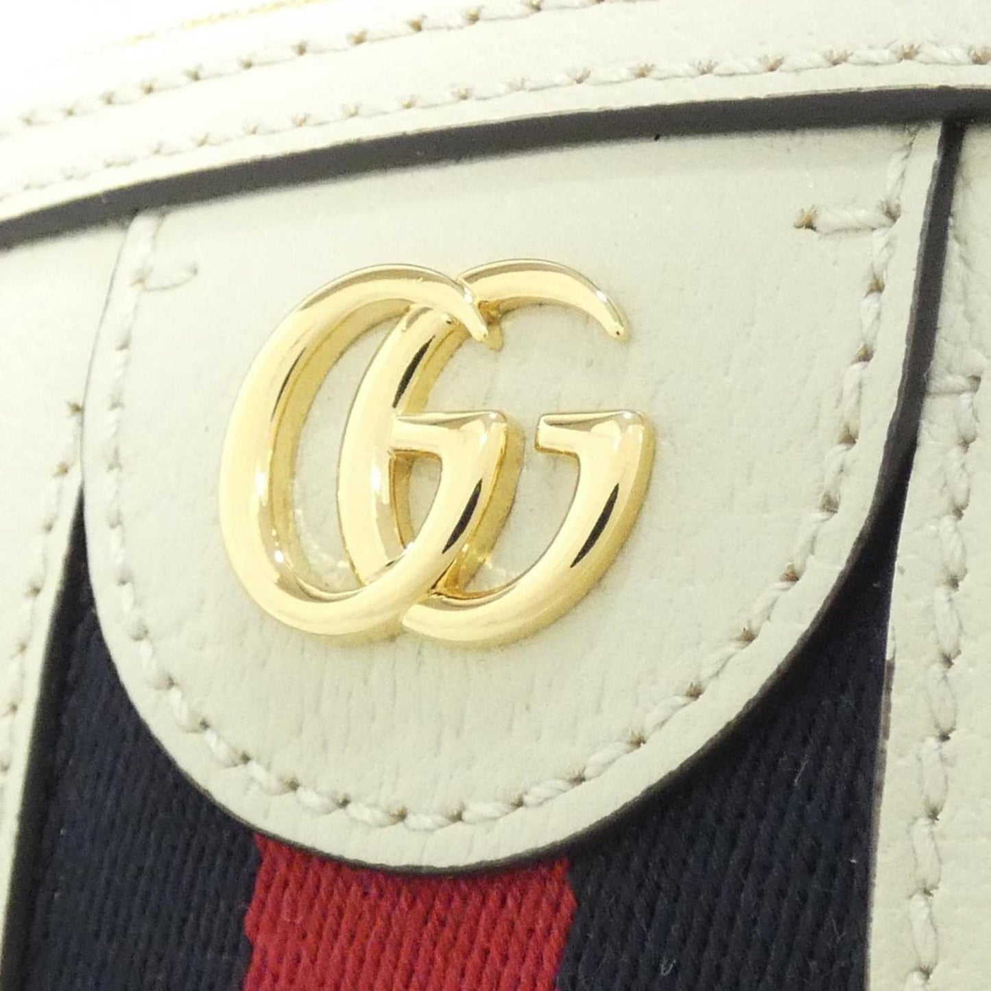 Gucci White Leather Handbag