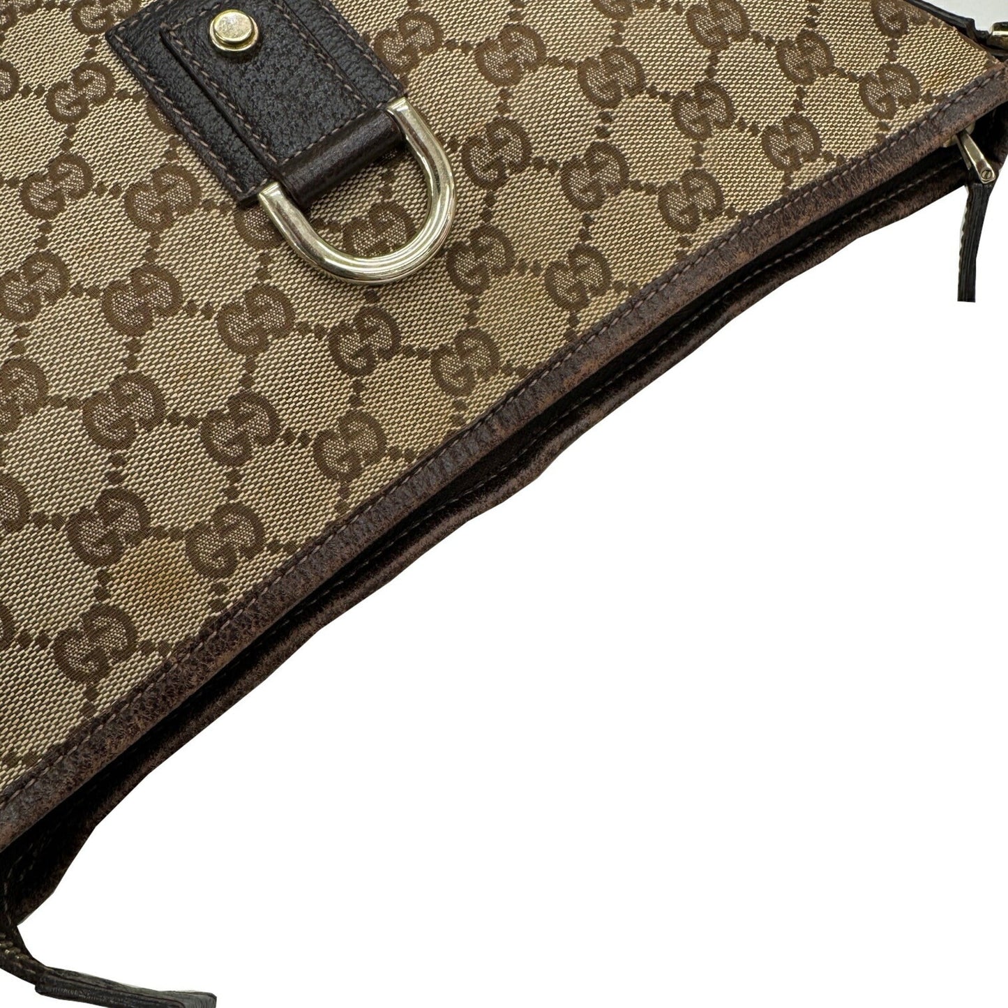 Gucci Gg Canvas Brown Gg Canvas Shoulder Bag