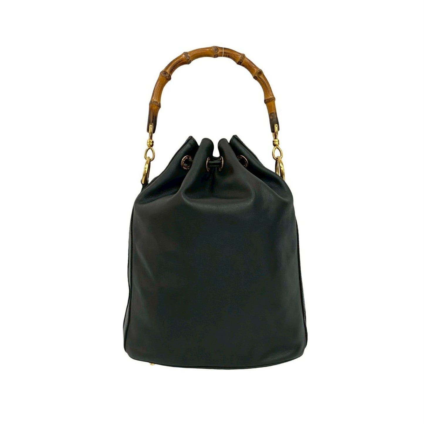 Gucci Black Leather Handbag Shoulder Bag